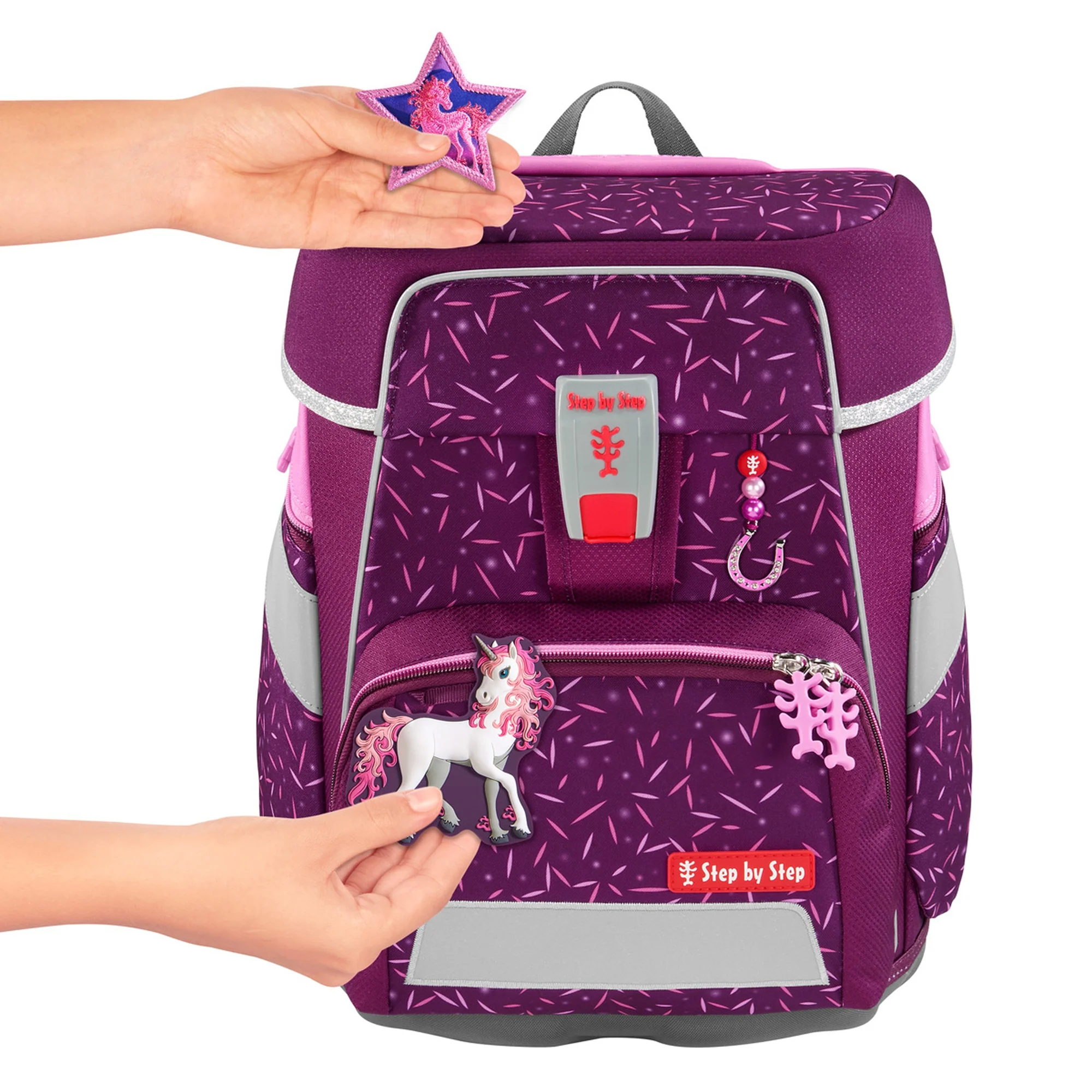 Step by Step Space - Schulranzen Set 5tlg. (Pretty Unicorn Nuala) - Image 11