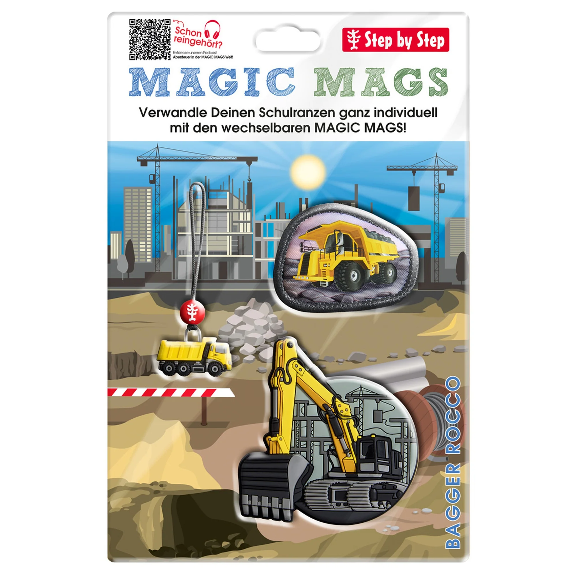 Step by Step Zubehör-Set "Magic Mags" (Bagger Rocco) - Image 2