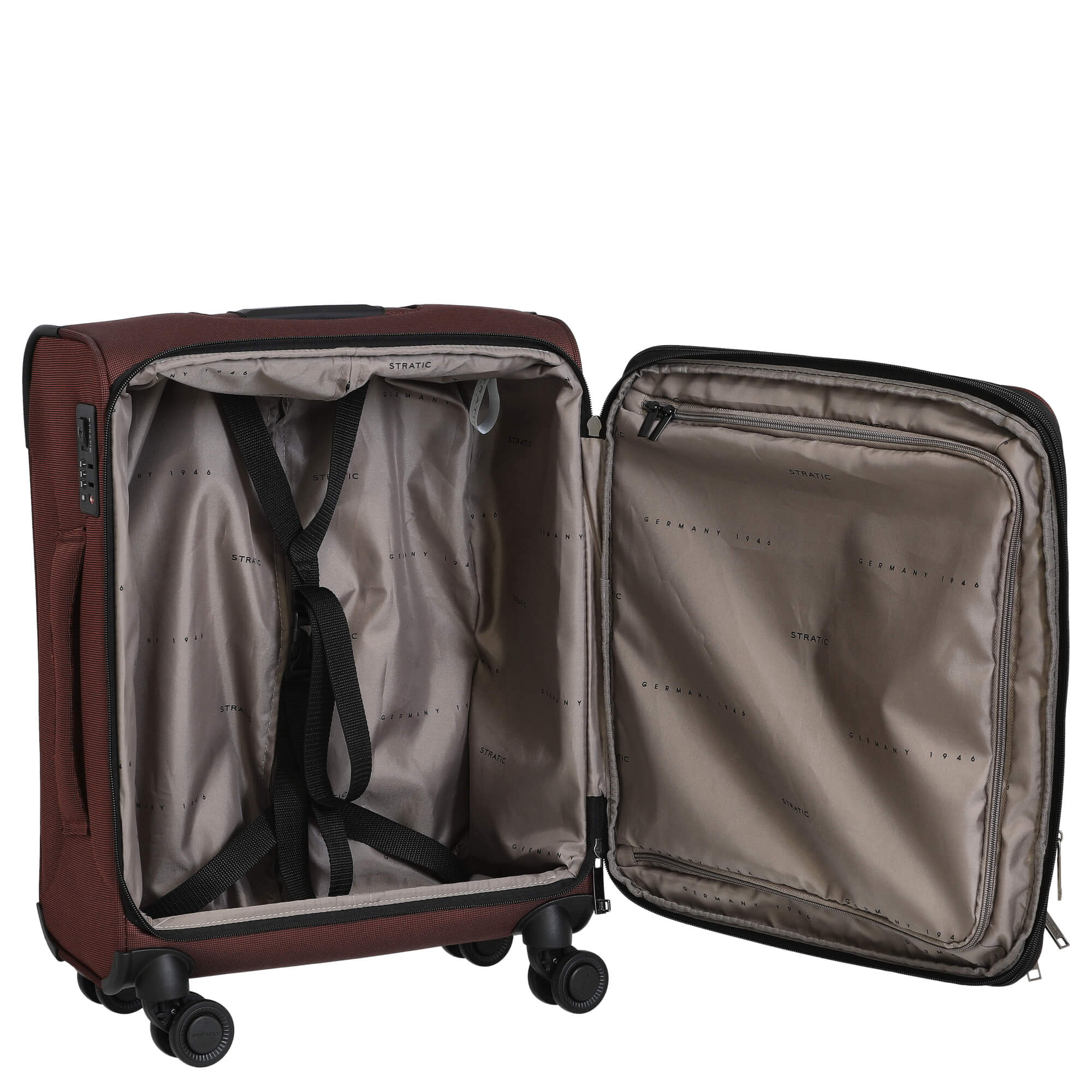 Stratic Bendigo Light+ - 4-Rollen-Trolley 54 cm S erw. (redwine) - Image 6