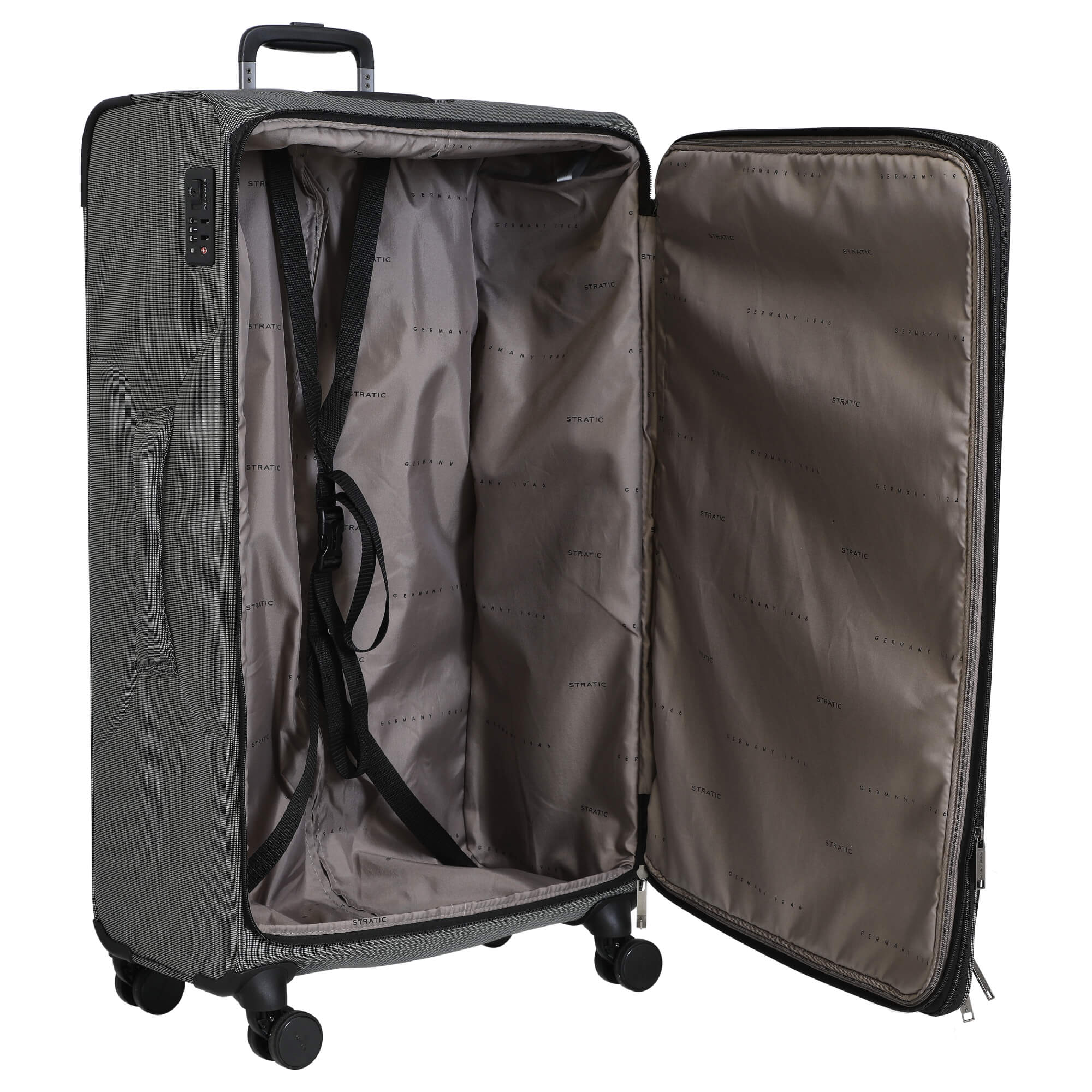 Stratic Bendigo Light+ - 4-Rollen-Trolley 84 cm L erw. (silver) - Image 6
