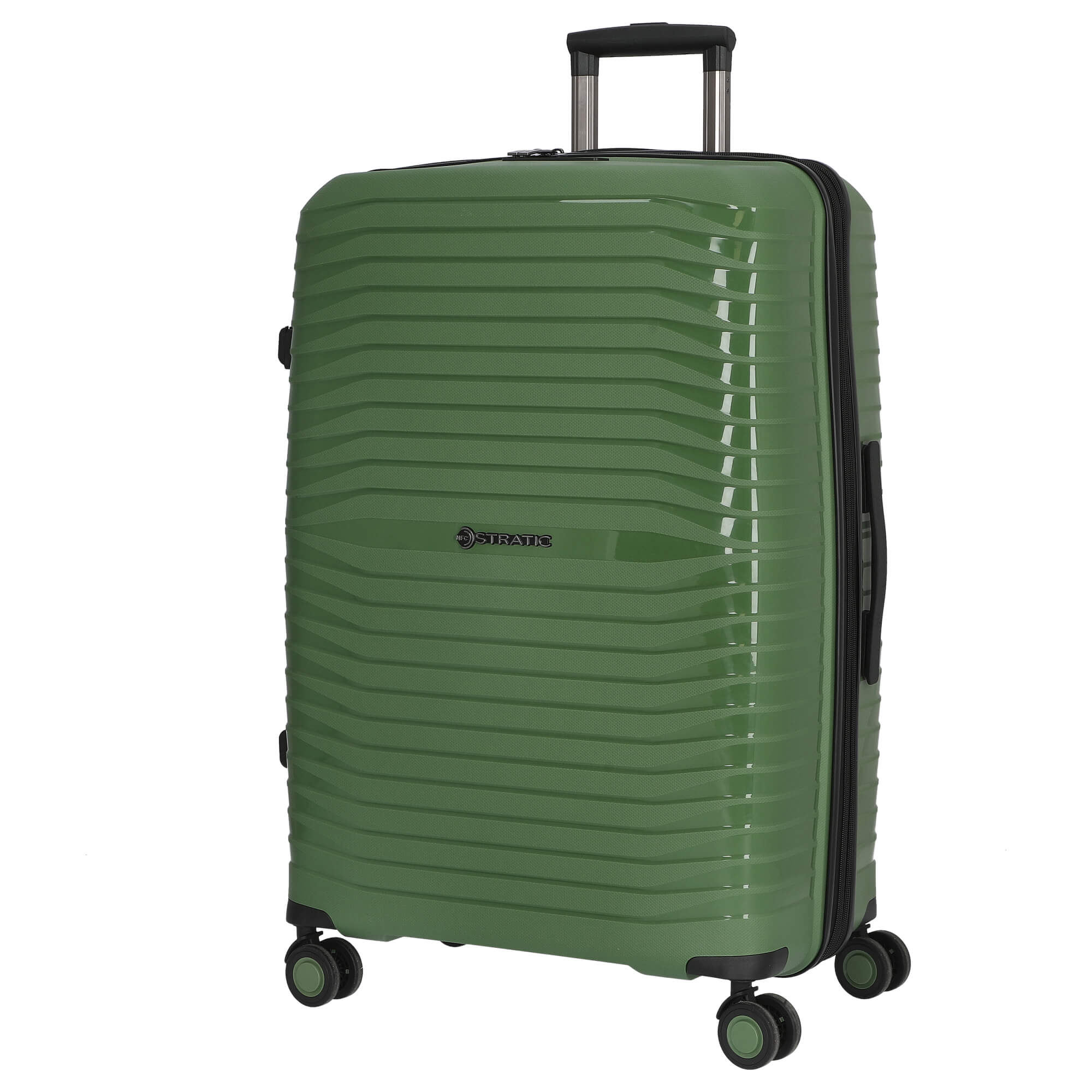 Stratic Bright+ - 4-Rollen-Trolley 76 cm L erw. (olive) - Image 2