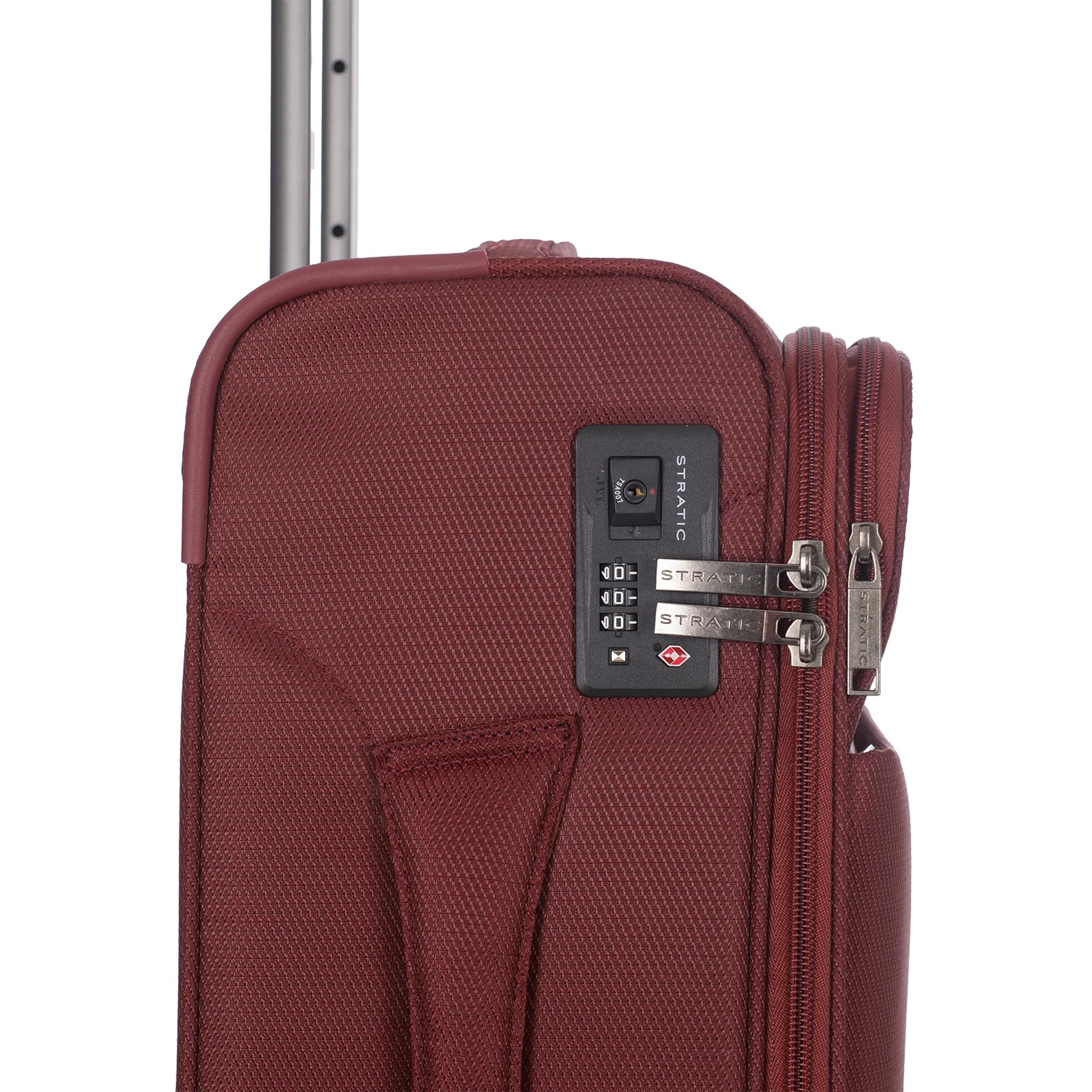 Stratic Light + -4-Rollen-Kabinentrolley 55 cm (dark red) - Image 7