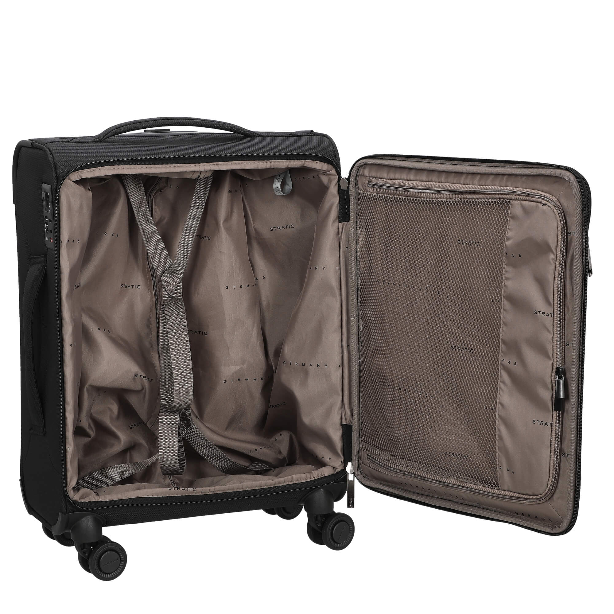 Stratic Light+ - 4-Rollen-Trolley 55 cm S (black) - Image 6