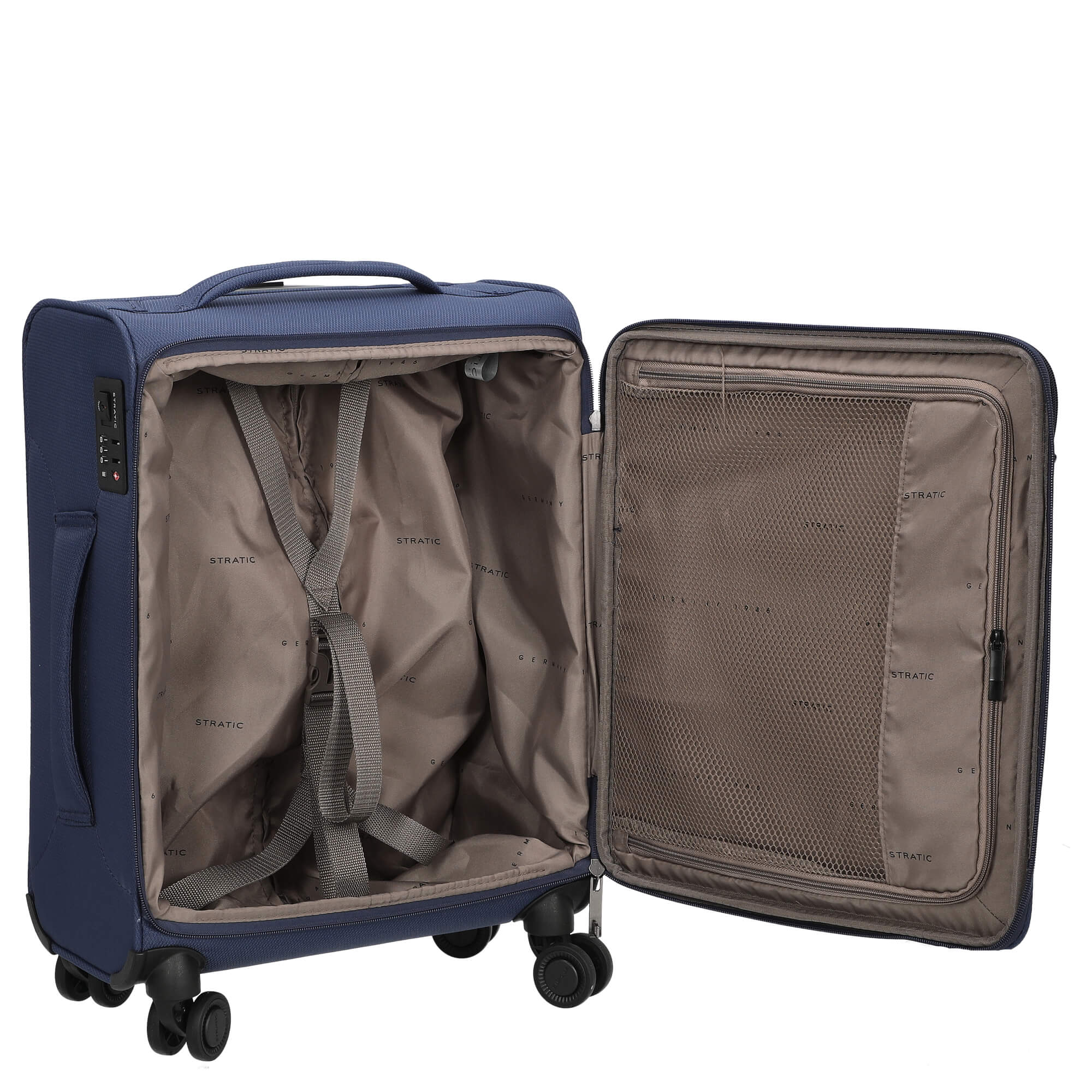 Stratic Light+ - 4-Rollen-Trolley 55 cm S (dark blue) - Image 6