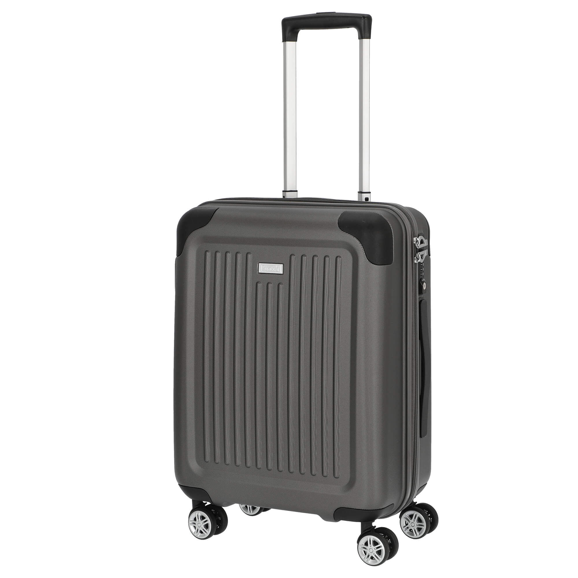 Stratic Stripe - 4-Rollen-Trolley 54 cm S (graphit) - Image 2