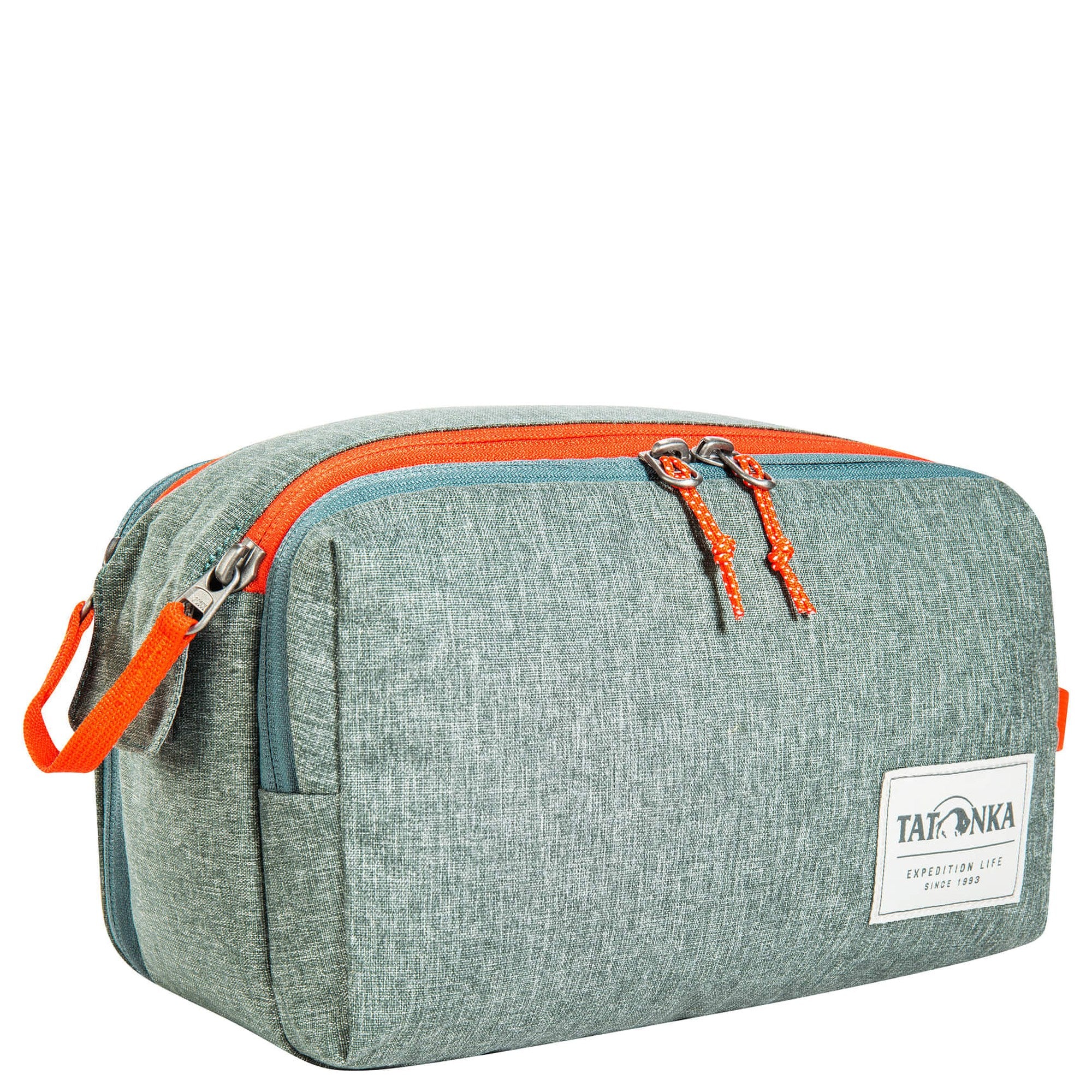 Tatonka Cosmetic Double Zip Pouch - Kulturbeutel 27 cm (sage green) - Image 2