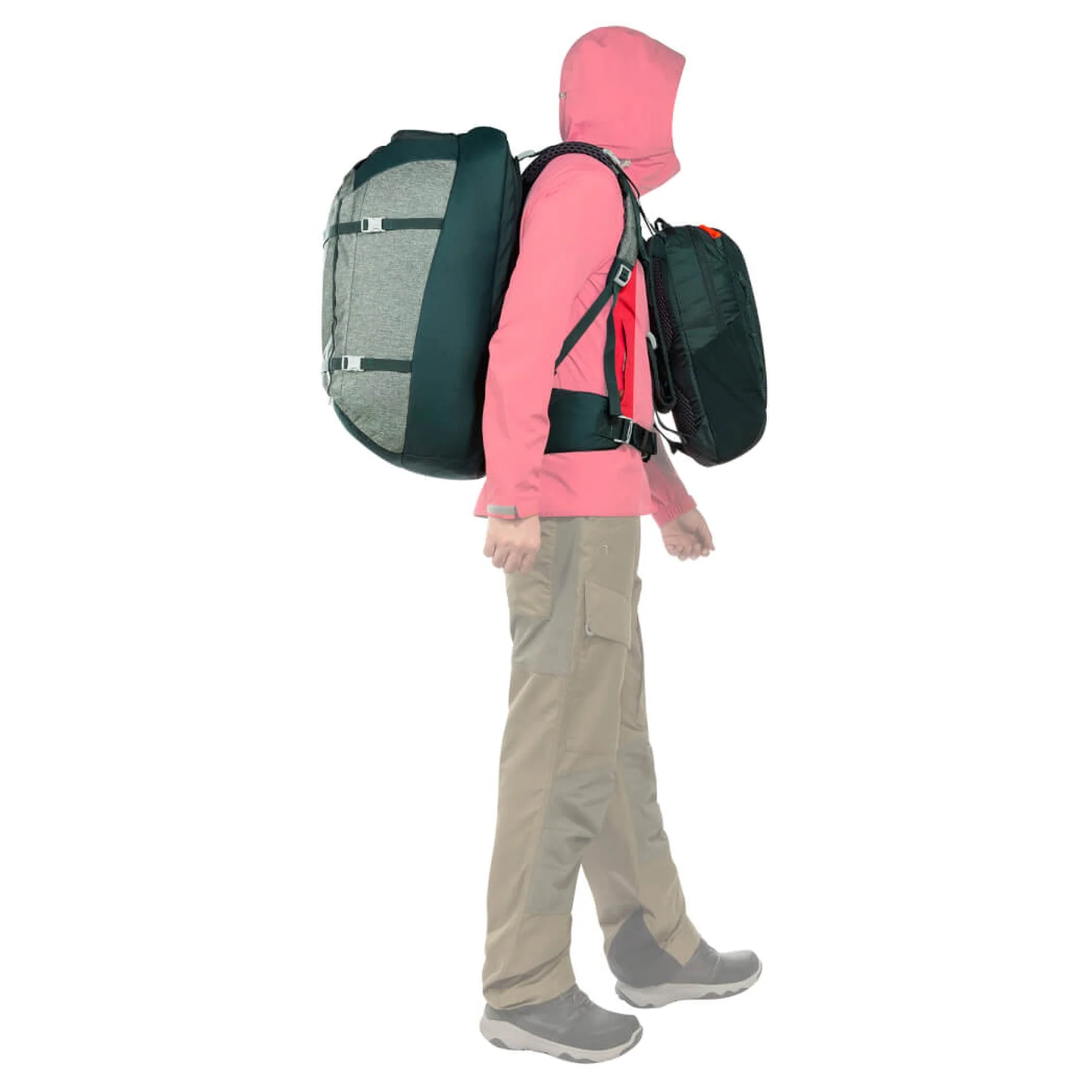 Tatonka Great Escape 50+15 Women - Reiserucksack 64 cm (sage green) - Image 10