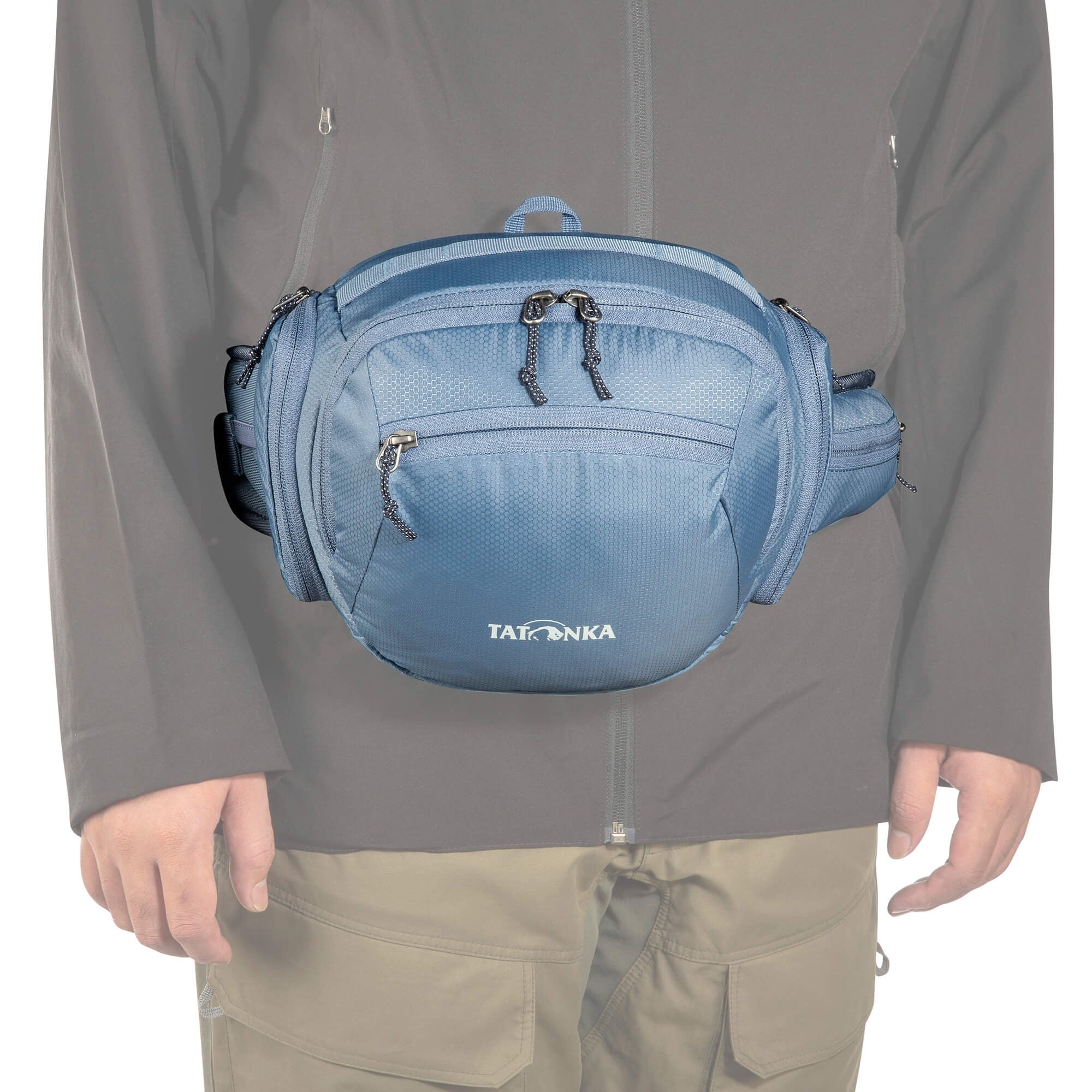Tatonka Hip Bottle Double II - Gürteltasche 26 cm (elemental blue) - Image 8