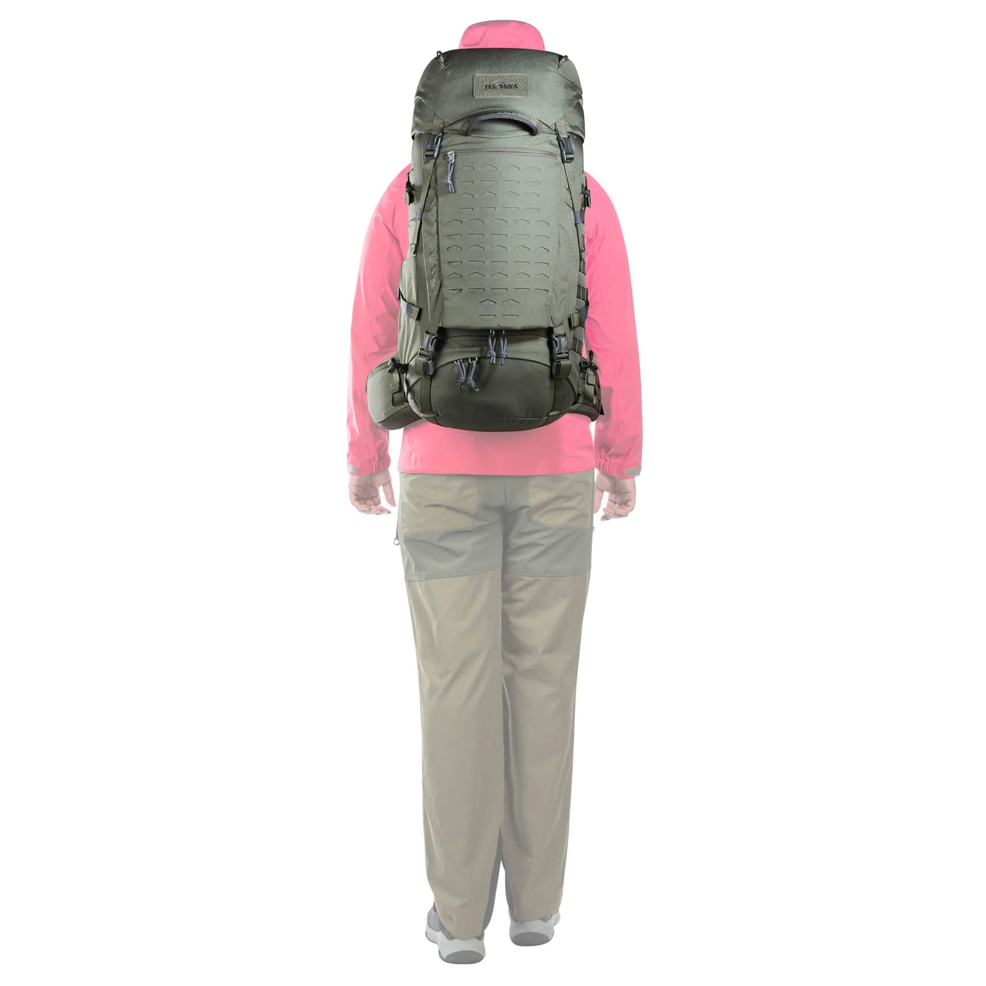 Tatonka Pyrox 40+10 Women BC - Trekkingrucksack 70 cm erw. (stone grey olive) - Image 12