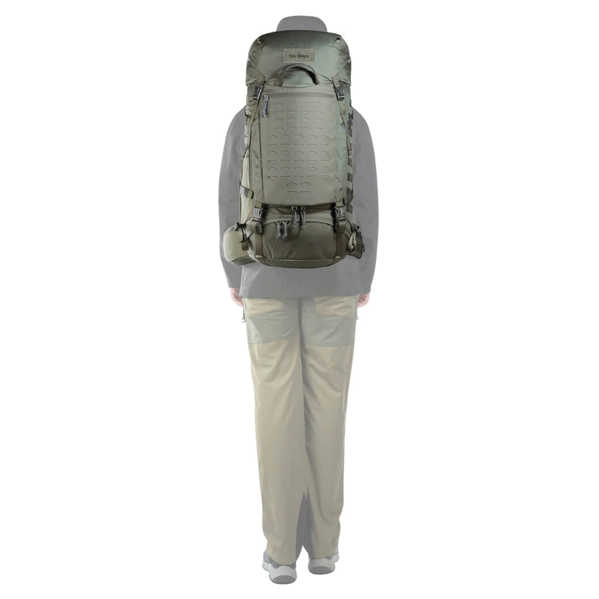 Tatonka Pyrox 45+10 BC - Trekkingrucksack 73 cm erw. (stone grey olive) - Image 10