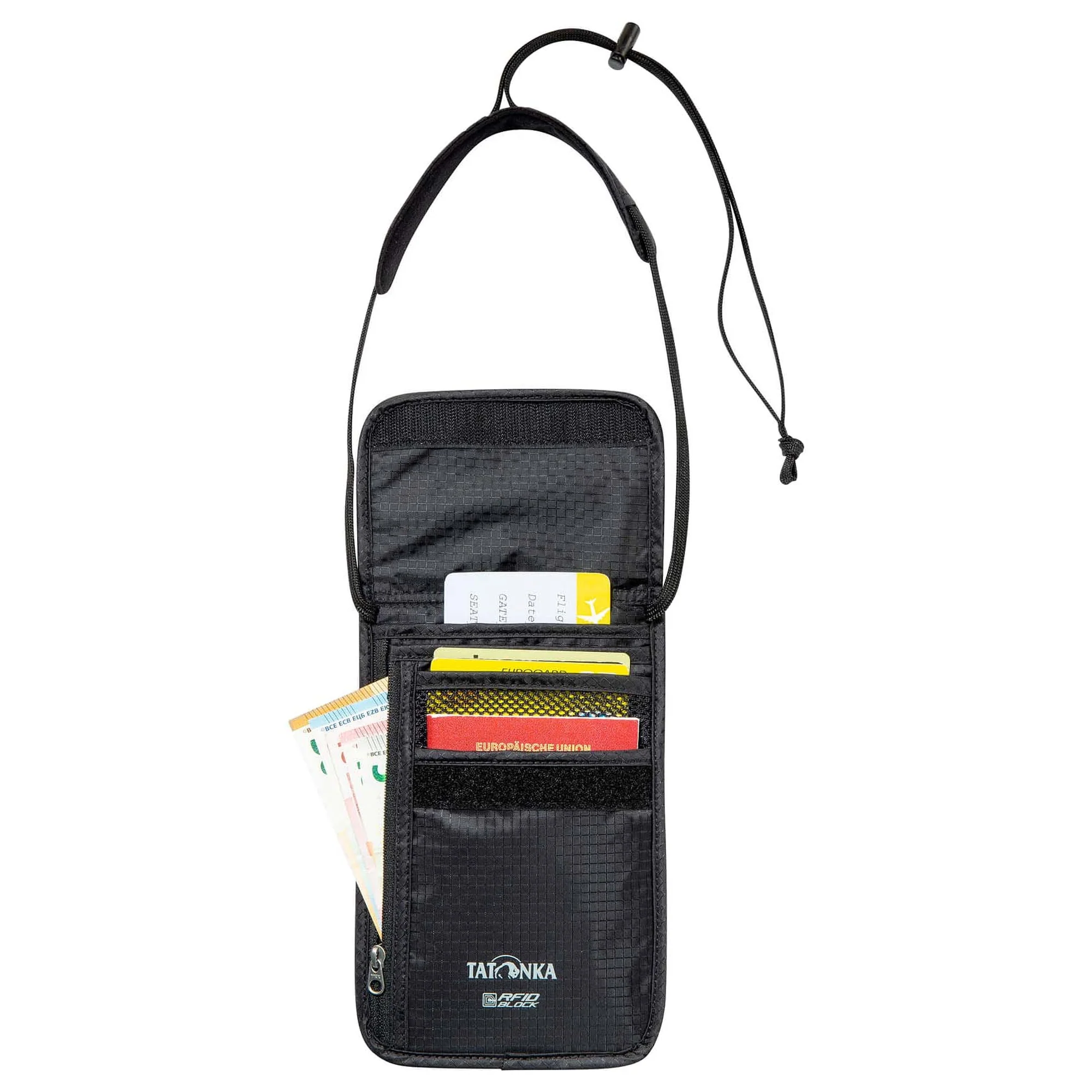 Tatonka Skin Neck Pouch RFID Block - Brustbeutel 19 cm (black) - Image 4