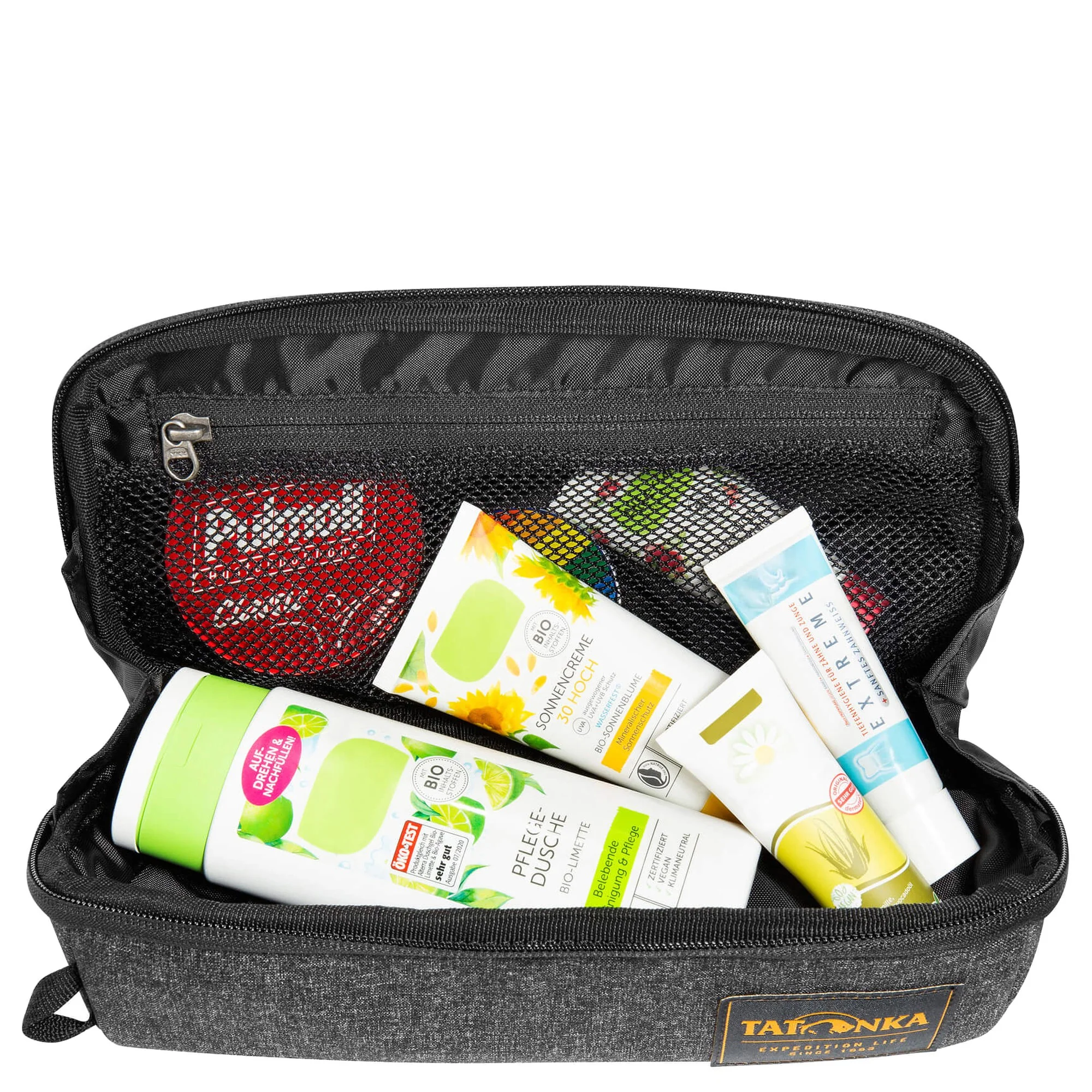 Tatonka Square Zip Pouch M - Kulturbeutel 25 cm (black) - Image 5