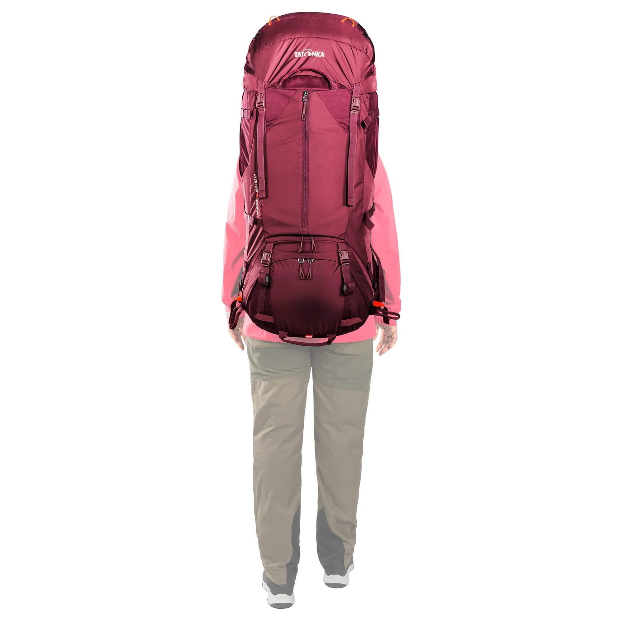 Tatonka Yukon X1 65+10 Women - Trekkingrucksack 82 cm erw. (bordeaux red) - Image 9