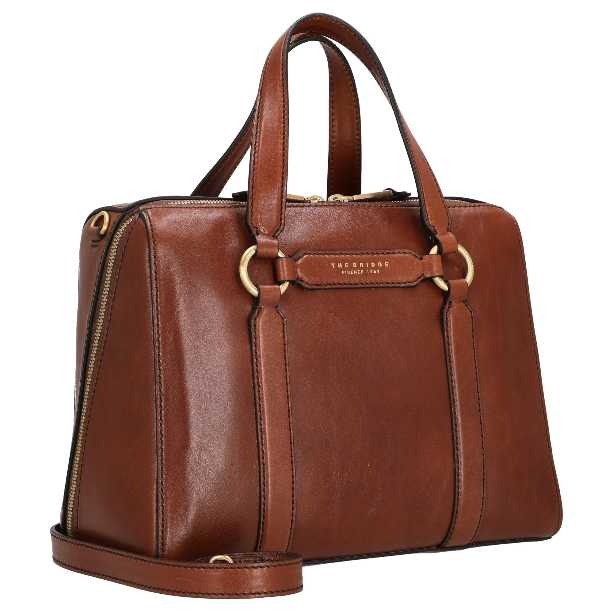 The Bridge Laura - Henkeltasche 30 cm (marrone) - Image 5