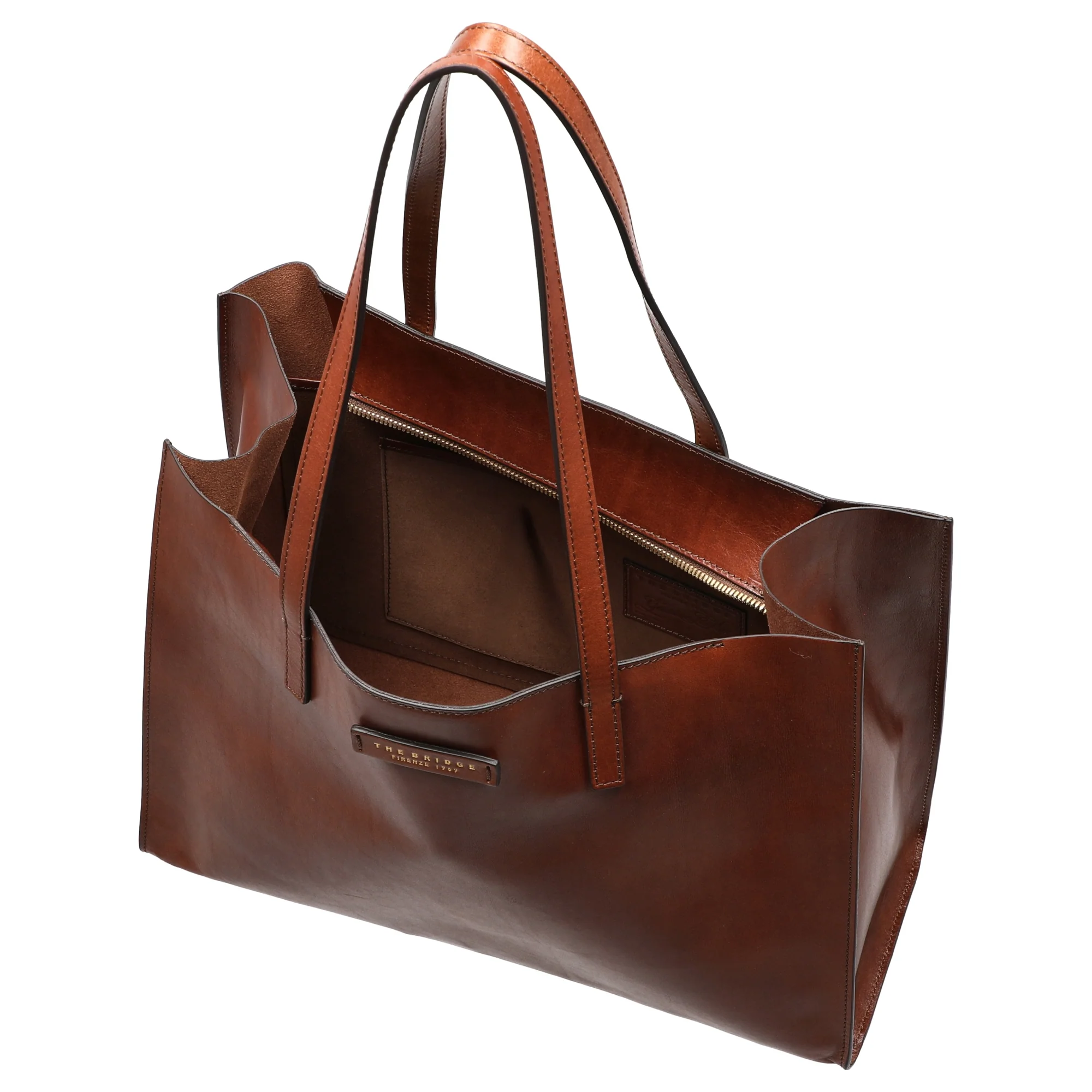 The Bridge Mirra - Shopper 36 cm (marrone) - Image 6