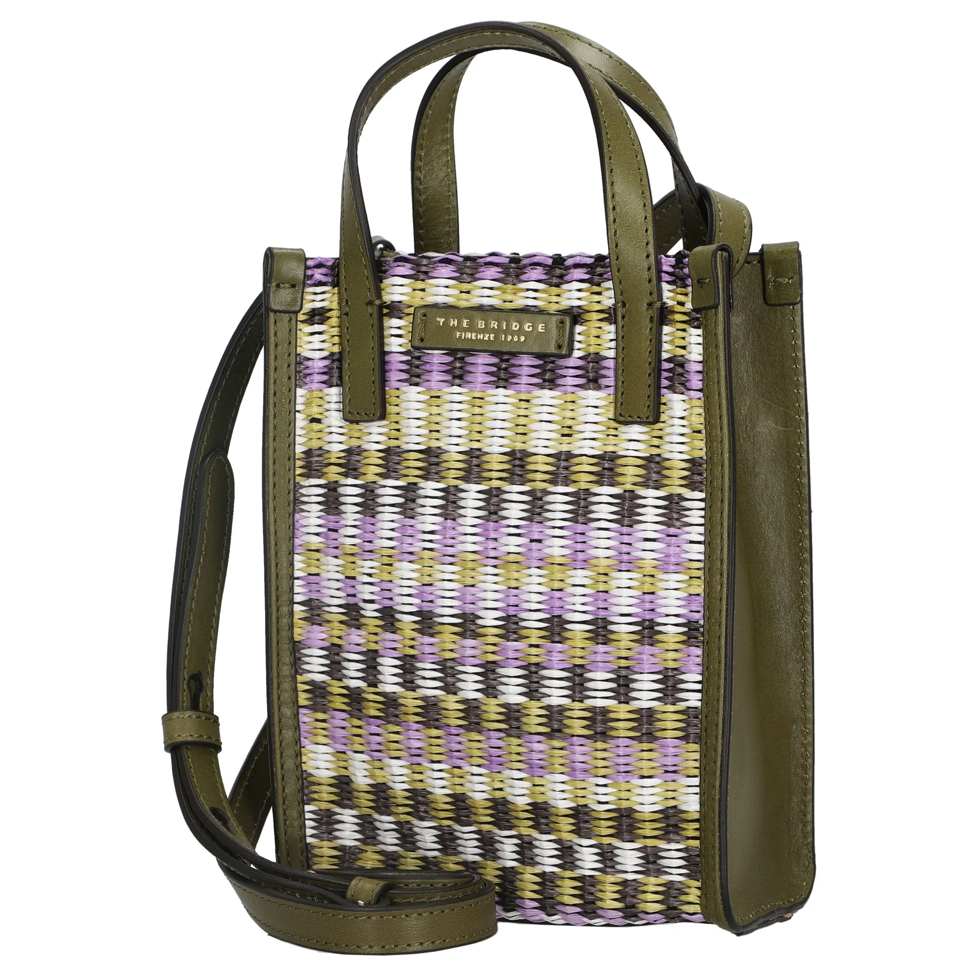The Bridge Mirra Wow - Shopper 21 cm (verde/lilla/black) - Image 2