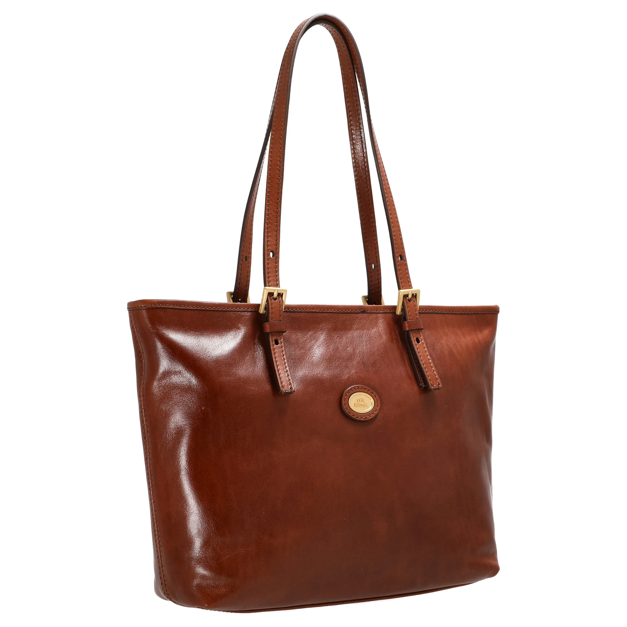 The Bridge Story Donna - Shopper 32 cm (marrone) - Image 5