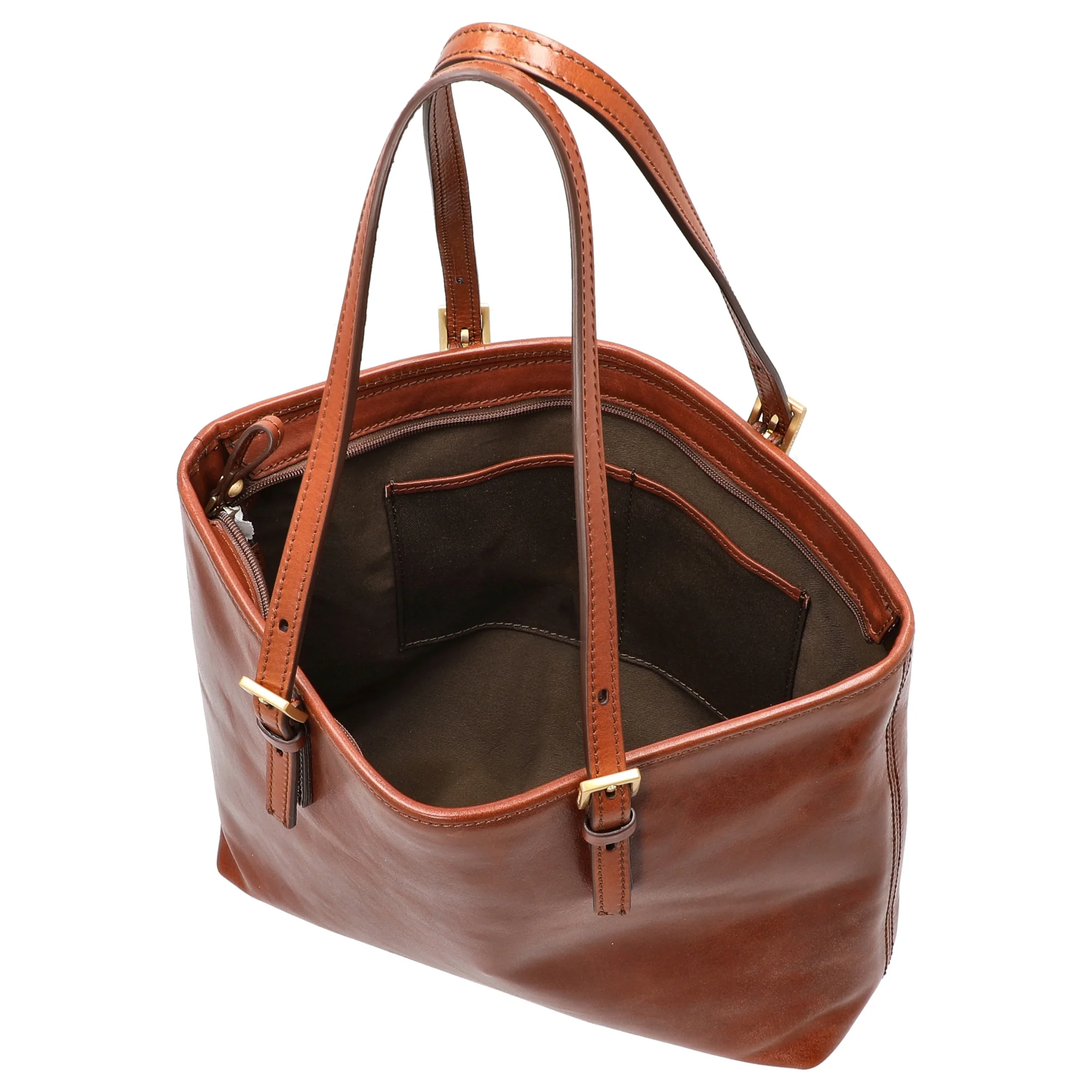The Bridge Story Donna - Shopper 32 cm (marrone) - Image 6