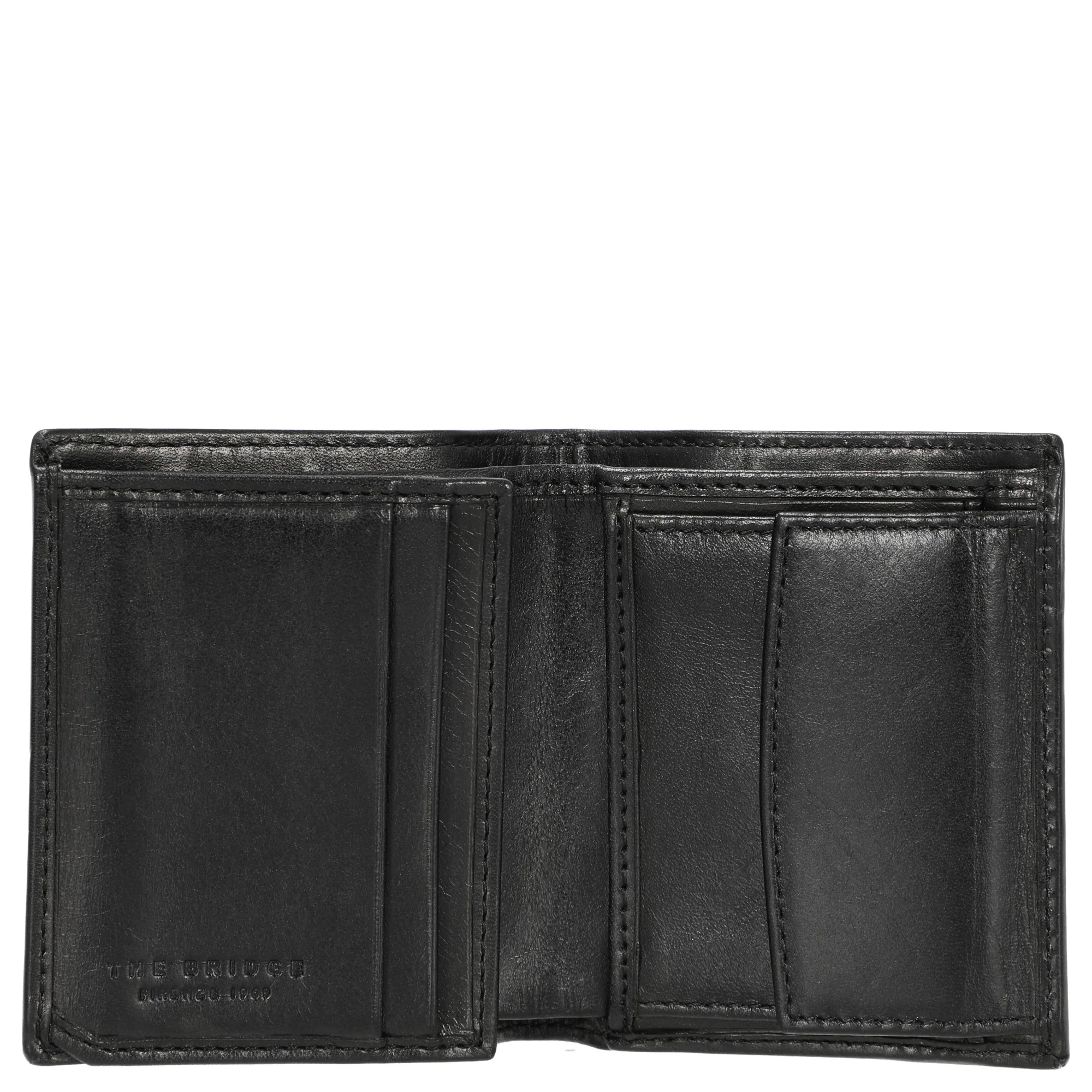The Bridge Story Uomo - Geldbörse 5cc Leder 9 cm (nero) - Image 4