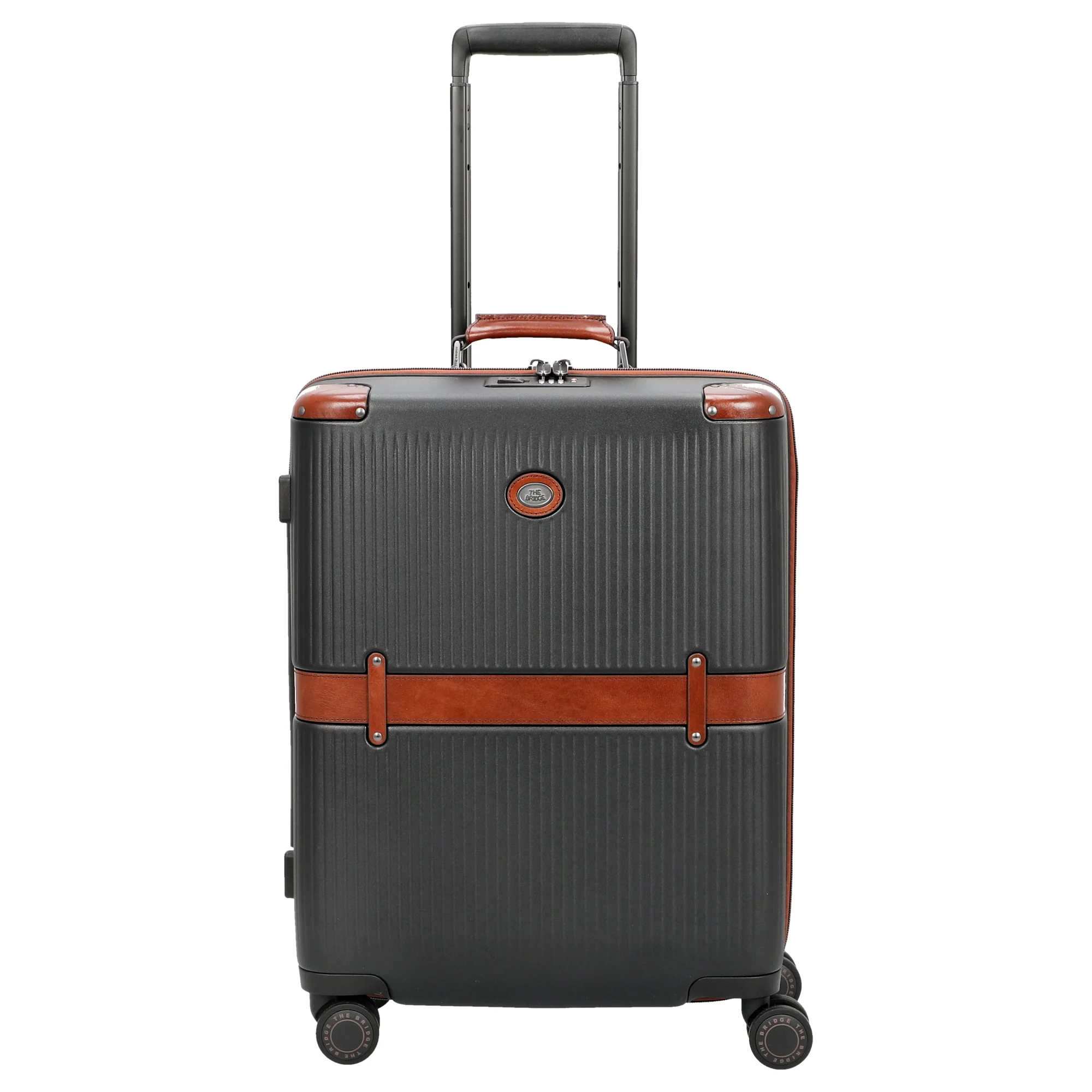 The Bridge Story Viaggio - 4-Rollen-Kabinentrolley 55 cm (nero)