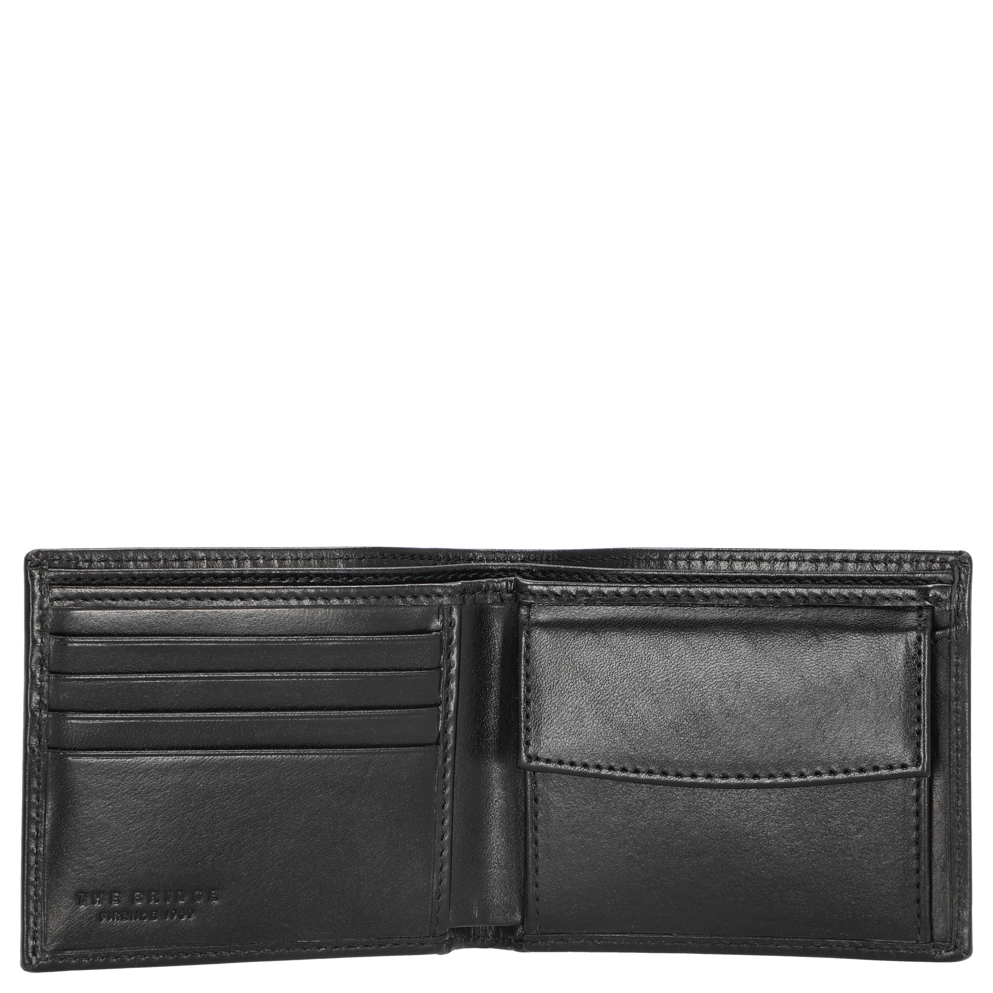 The Bridge Vespucci - Herrengeldbörse 4cc Leder 10.5 cm (black) - Image 2
