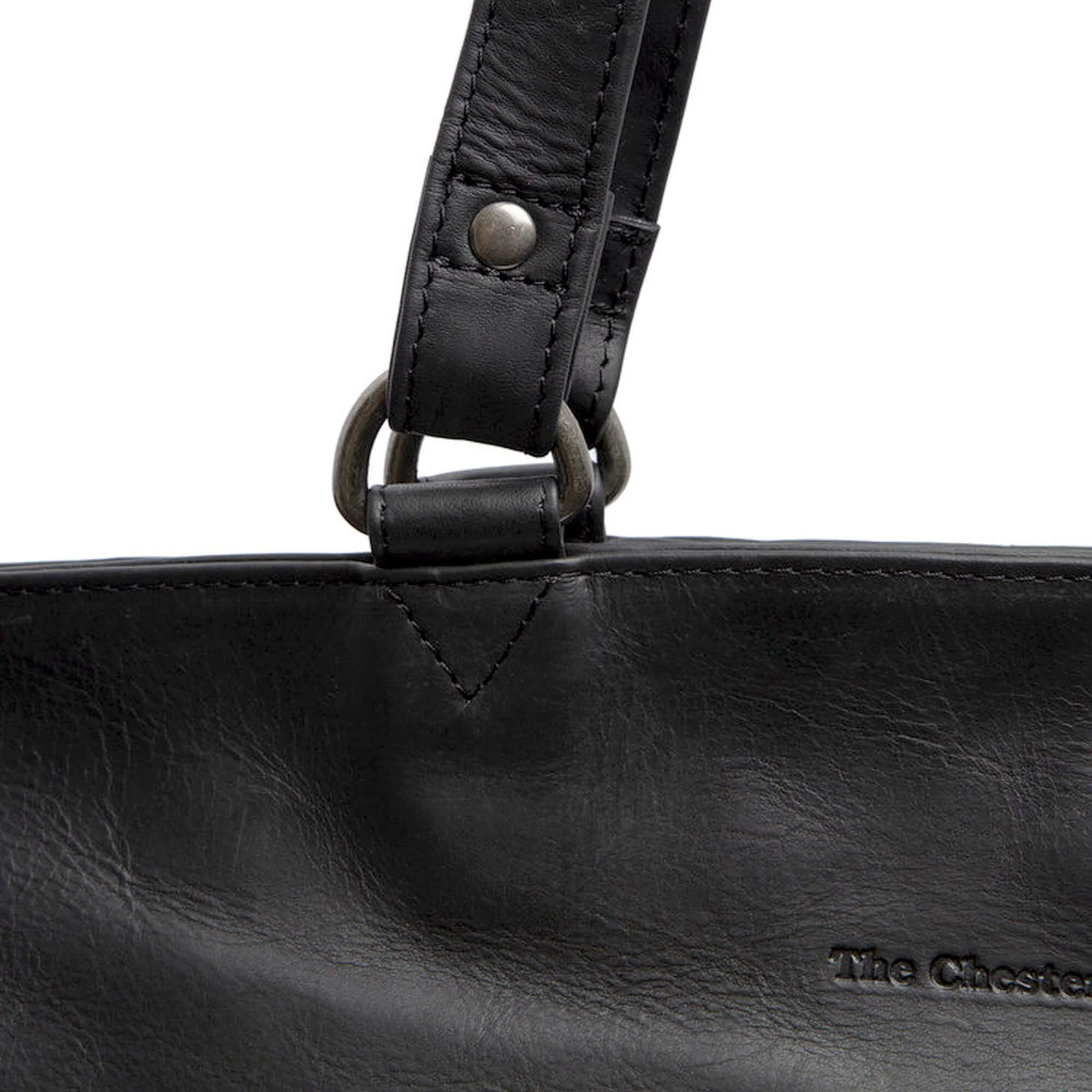 The Chesterfield Brand Berlin - Shopper 15.4" L Leder 28 cm (black) - Image 7