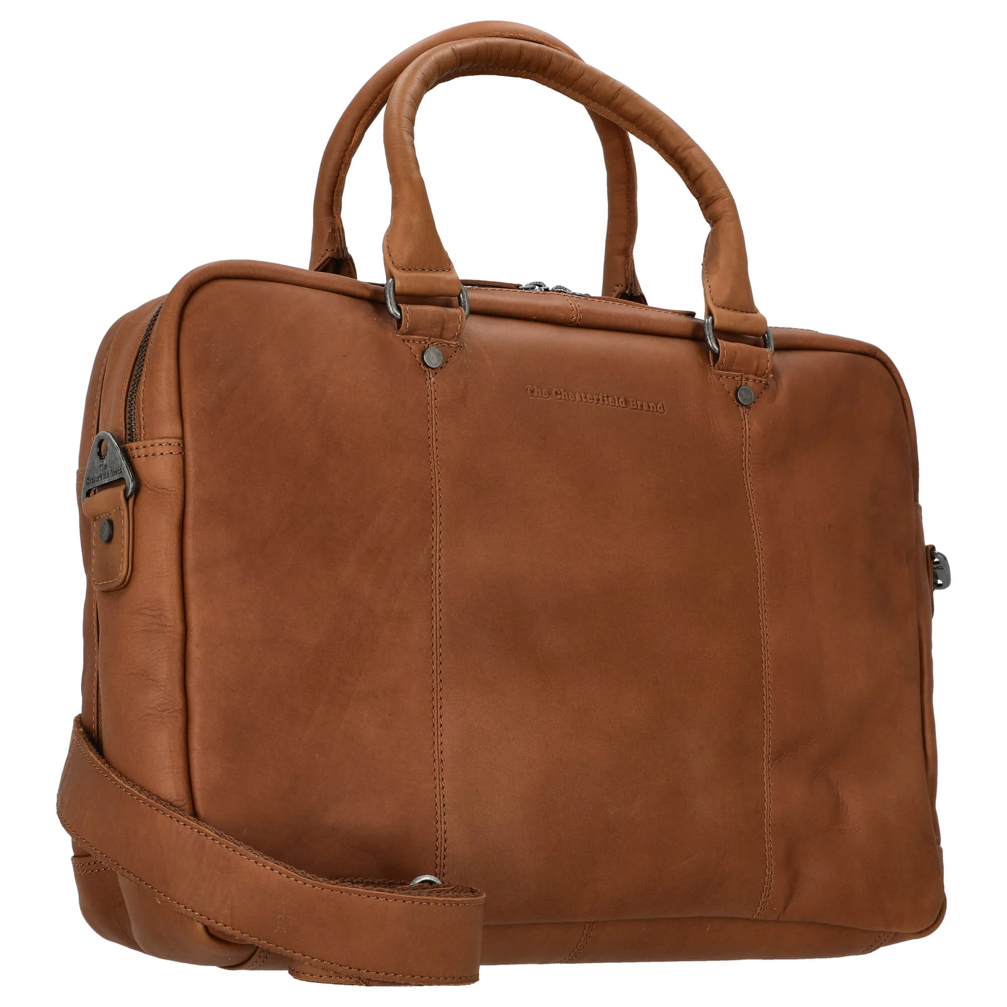 The Chesterfield Brand Boston - Aktentasche 15" 41 cm (cognac) - Image 5