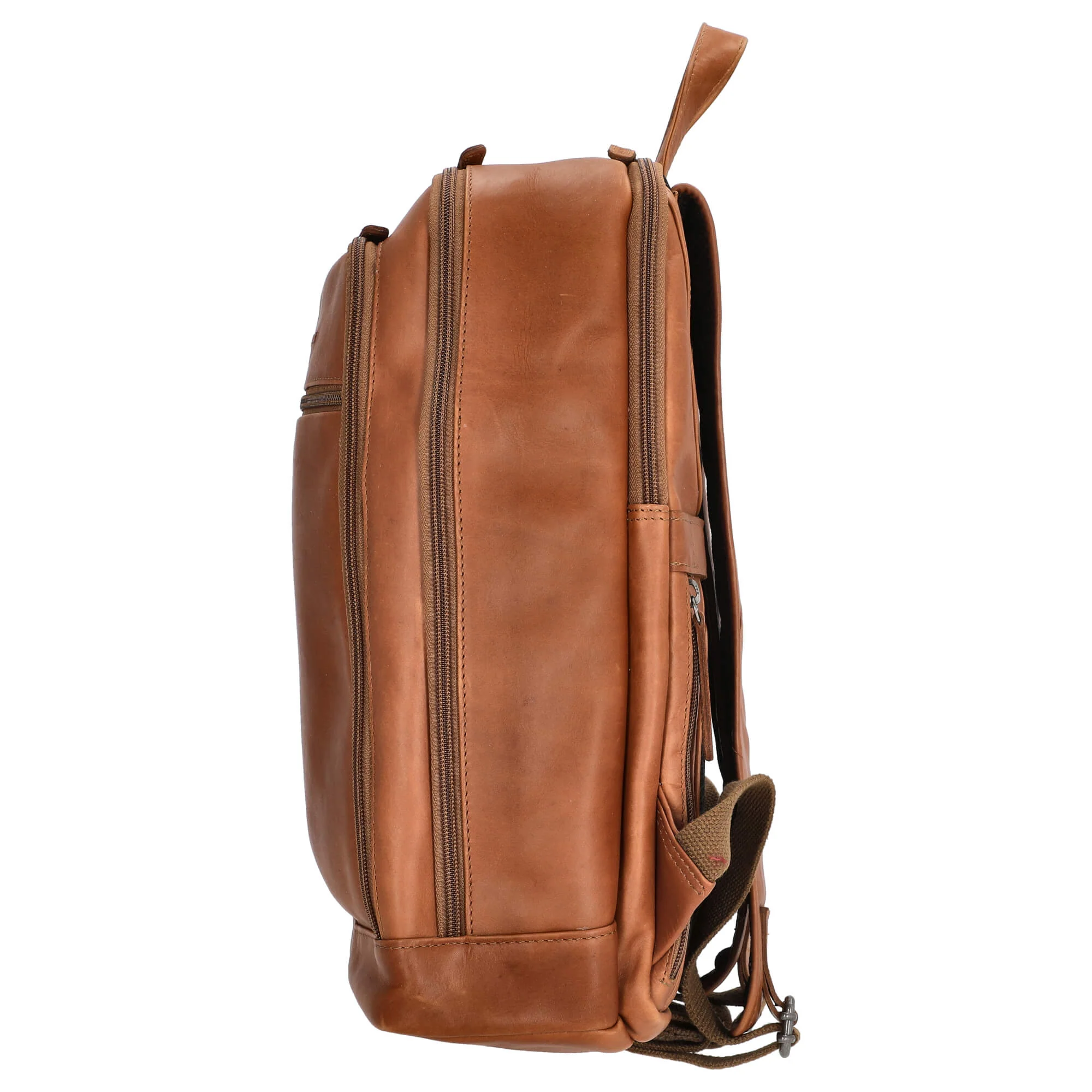 The Chesterfield Brand Detroit - Rucksack 14" 39 cm (cognac) - Image 3