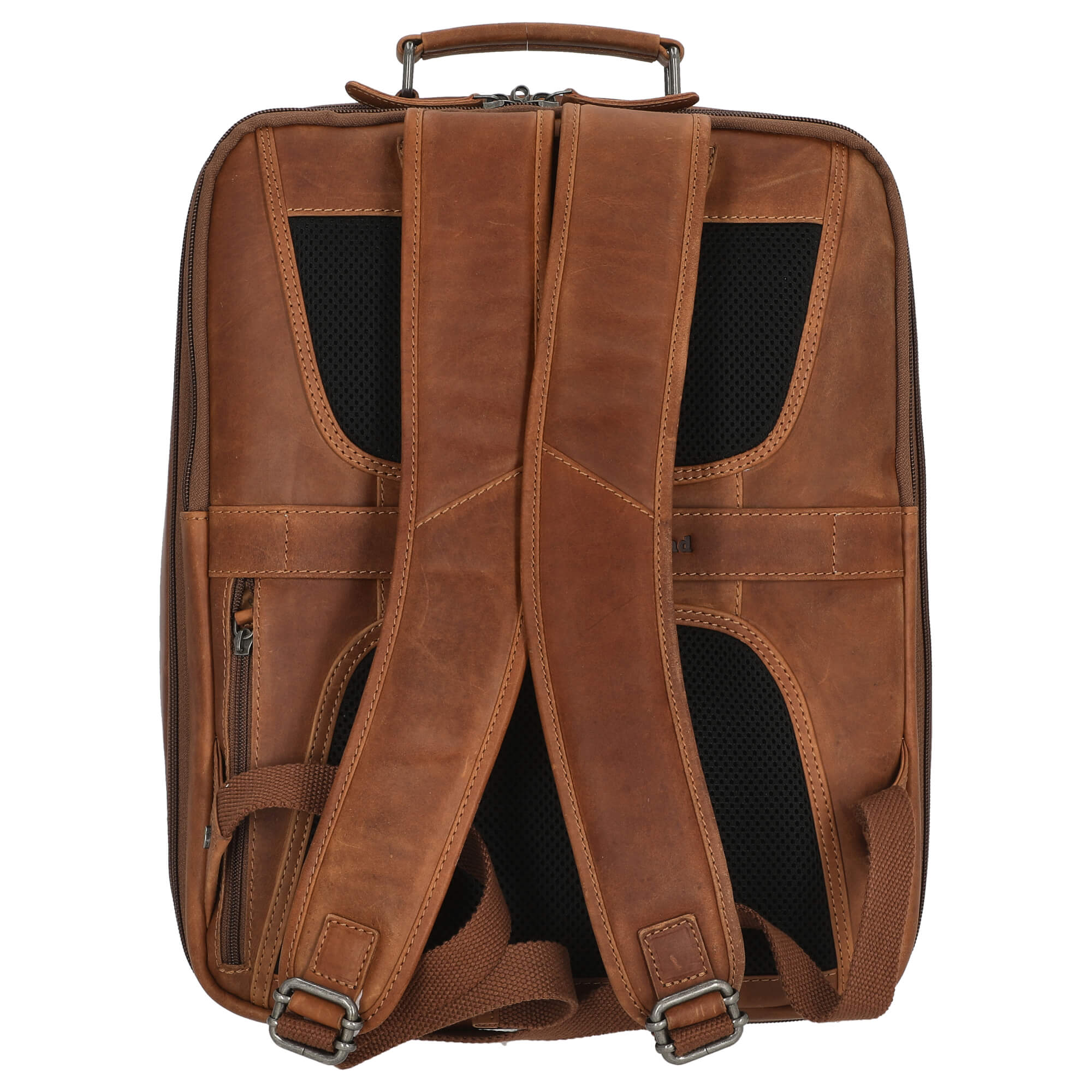 The Chesterfield Brand Jamaica - Rucksack 15" 40 cm RFID (cognac) - Image 4