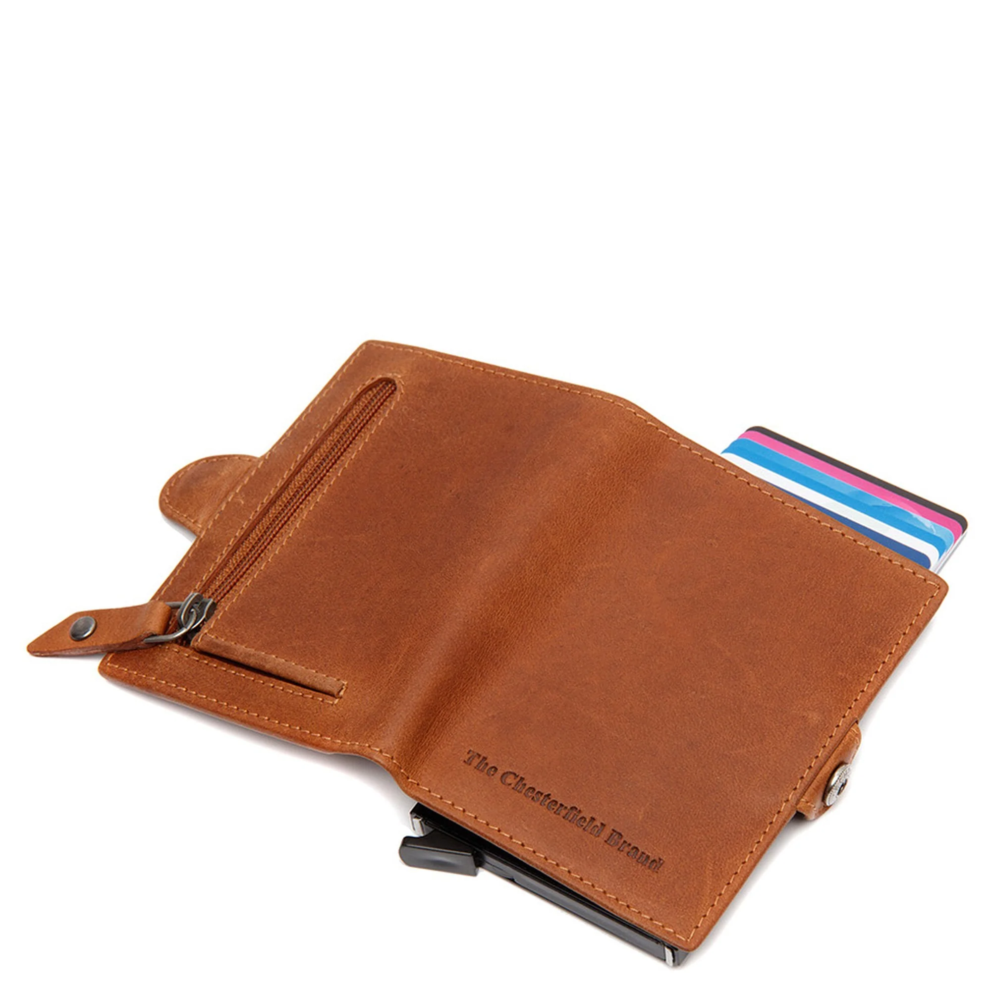 The Chesterfield Brand Lagos - Kreditkartenetui 6cc 10 cm RFID (cognac) - Image 3
