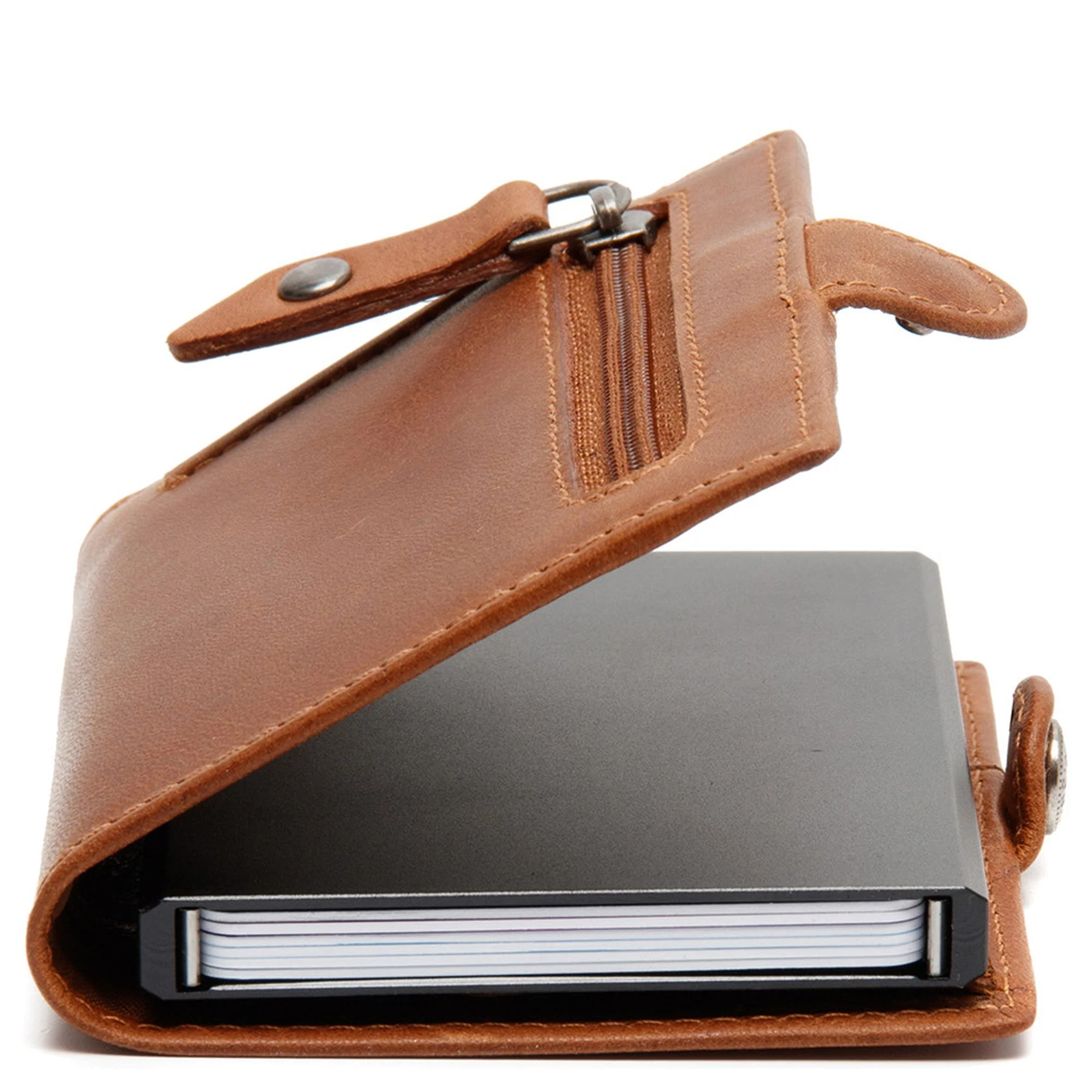 The Chesterfield Brand Lagos - Kreditkartenetui 6cc 10 cm RFID (cognac) - Image 5