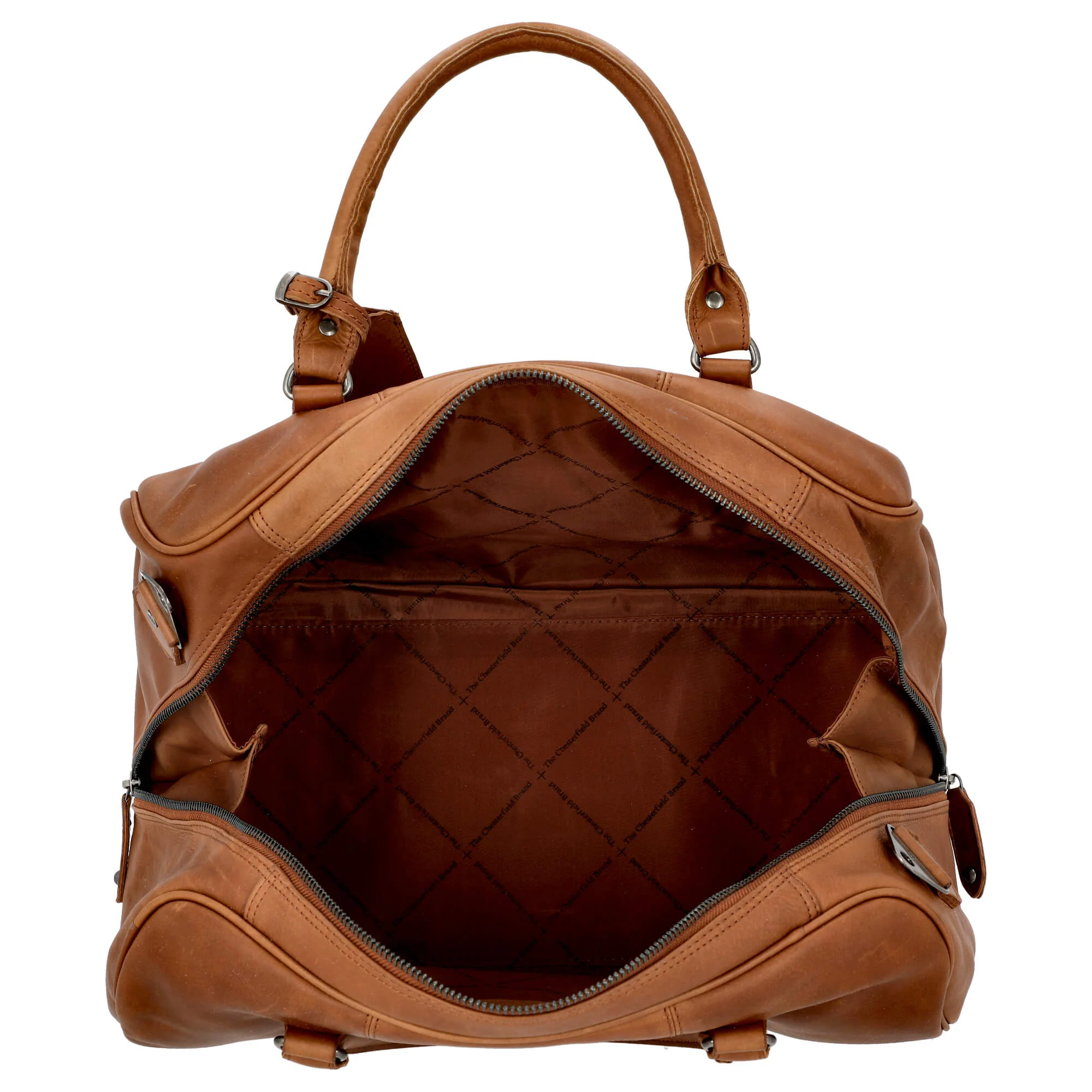 The Chesterfield Brand Liam - Reisetasche Leder 46 cm (cognac) - Image 6