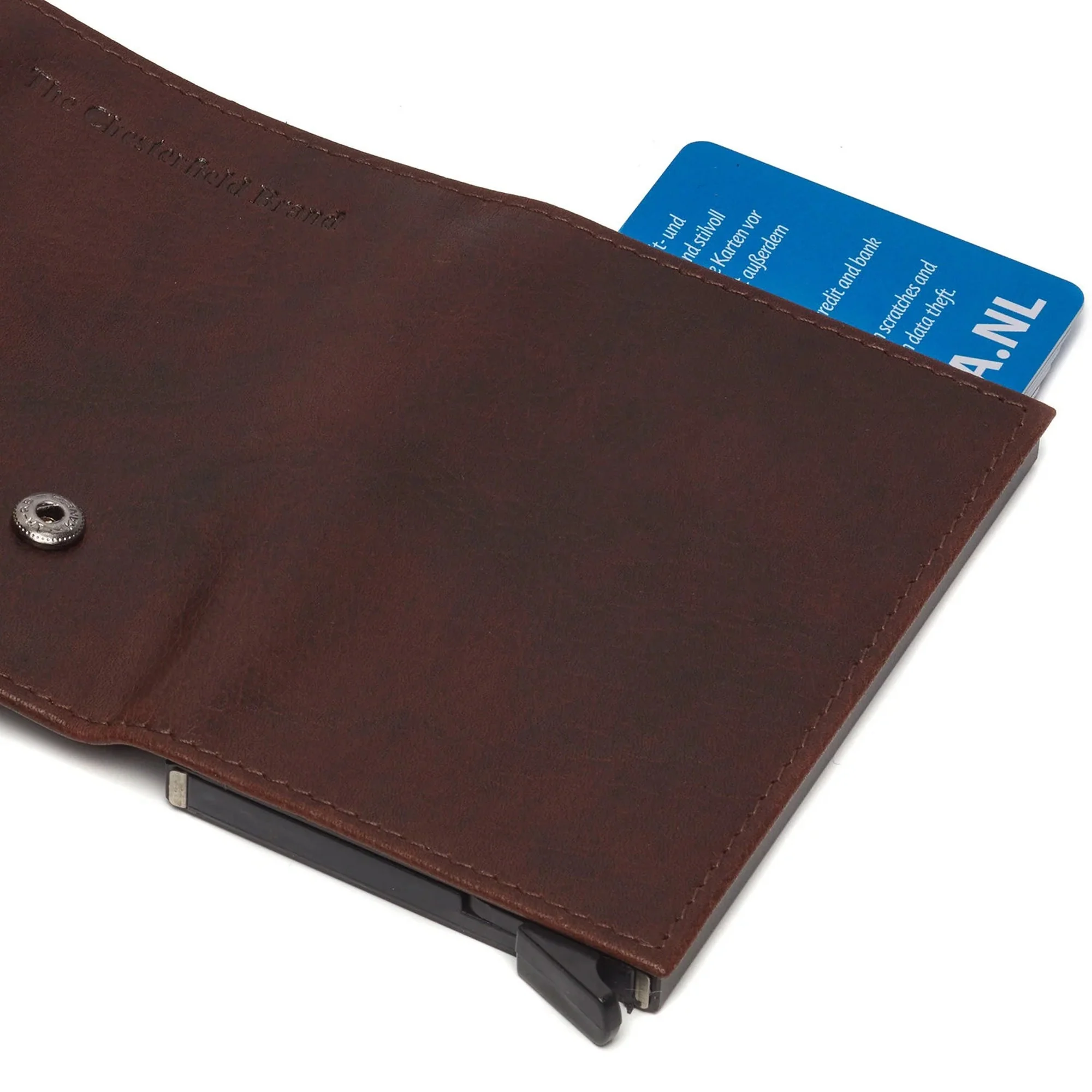 The Chesterfield Brand Mannheim - Kreditkartenetui 6cc 10 cm RFID (brown) - Image 5