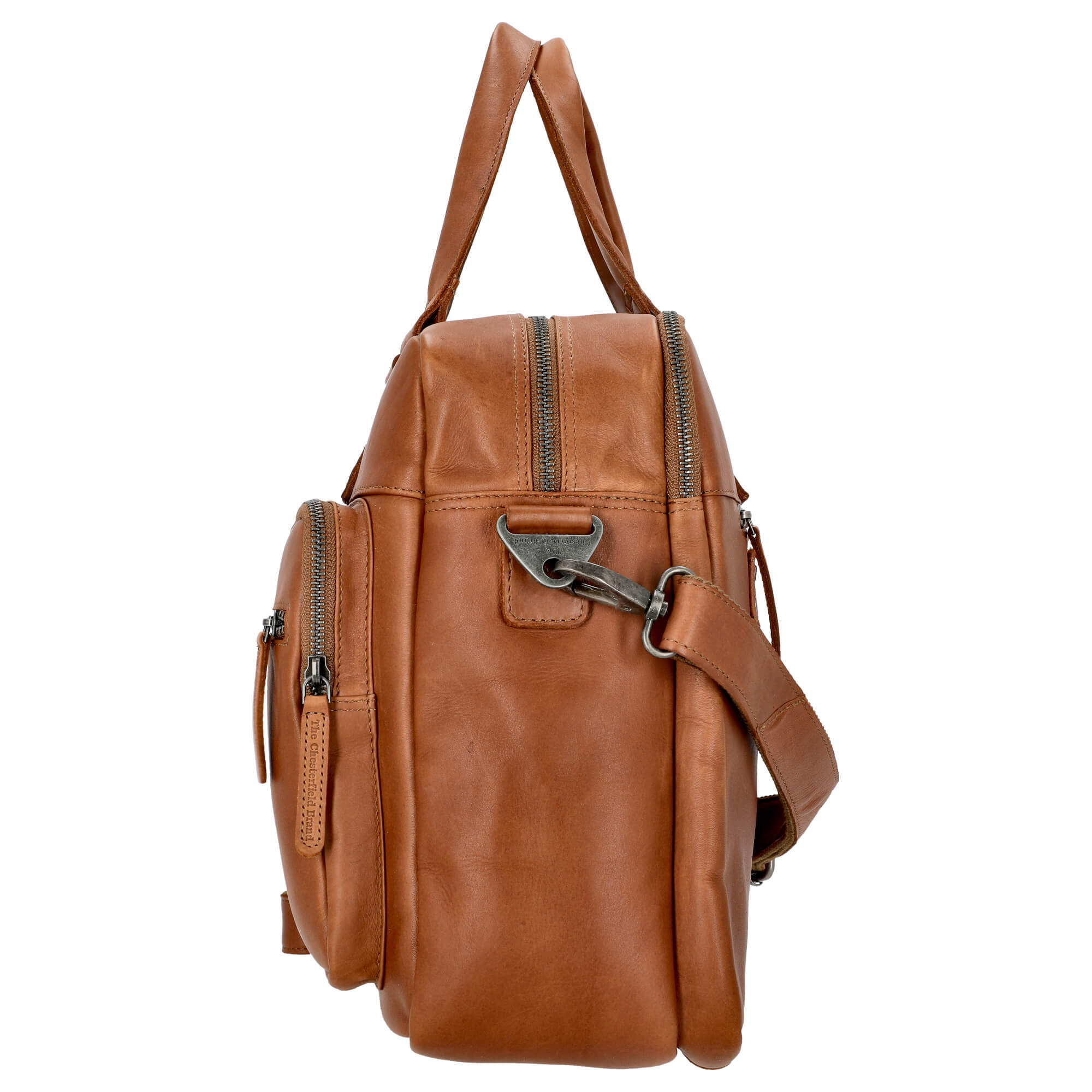 The Chesterfield Brand Misha - Aktentasche 17" Leder 43 cm (cognac) - Image 3