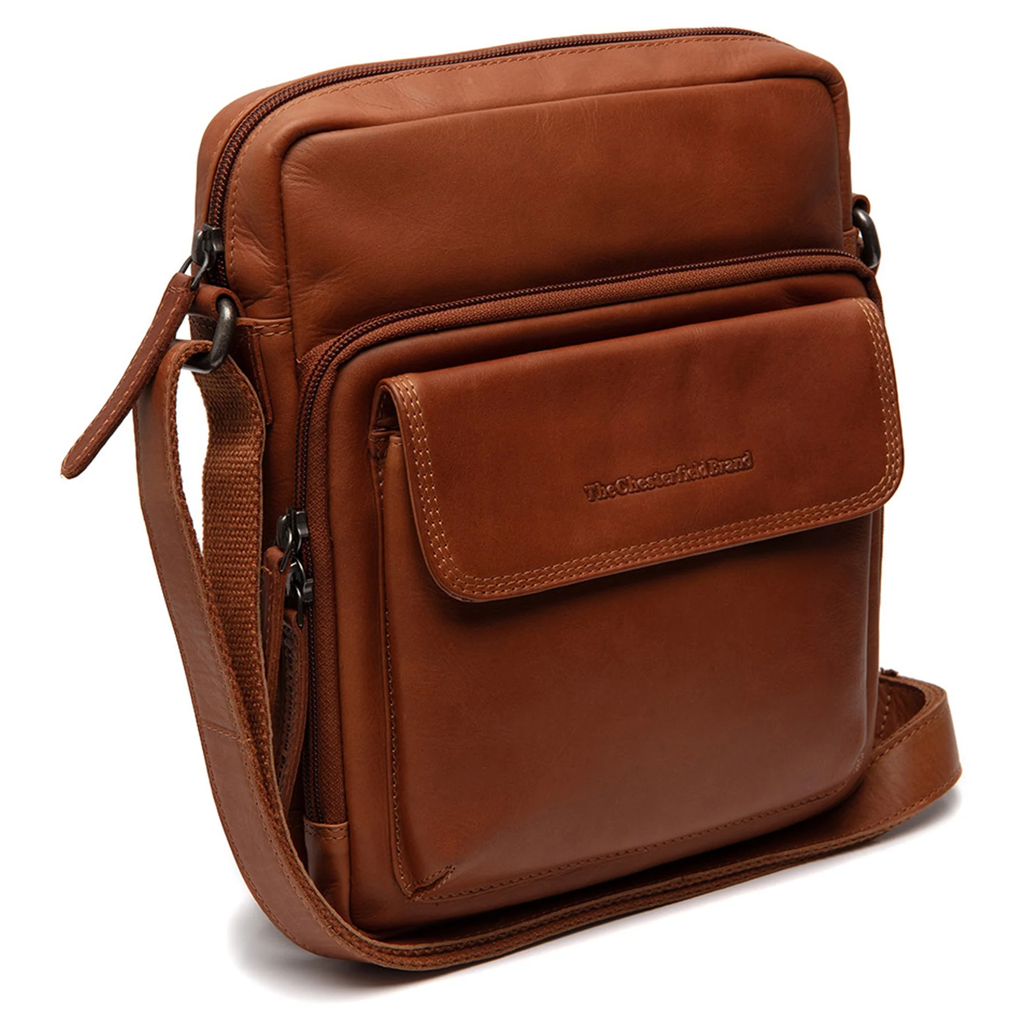The Chesterfield Brand Montira - Umhängetasche 25 cm (cognac)
