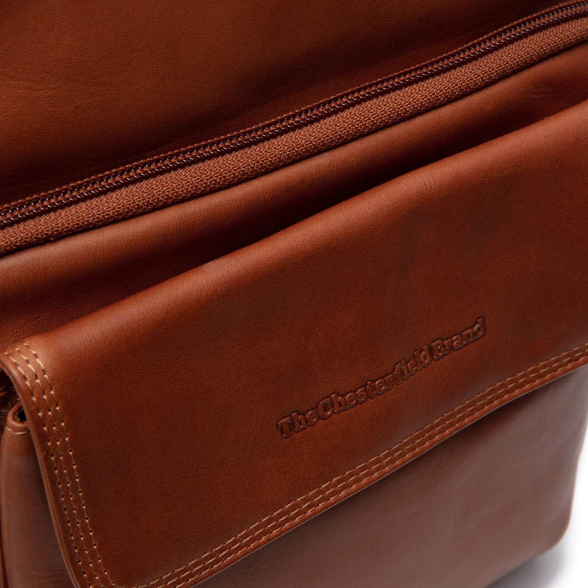 The Chesterfield Brand Montira - Umhängetasche 25 cm (cognac) - Image 5