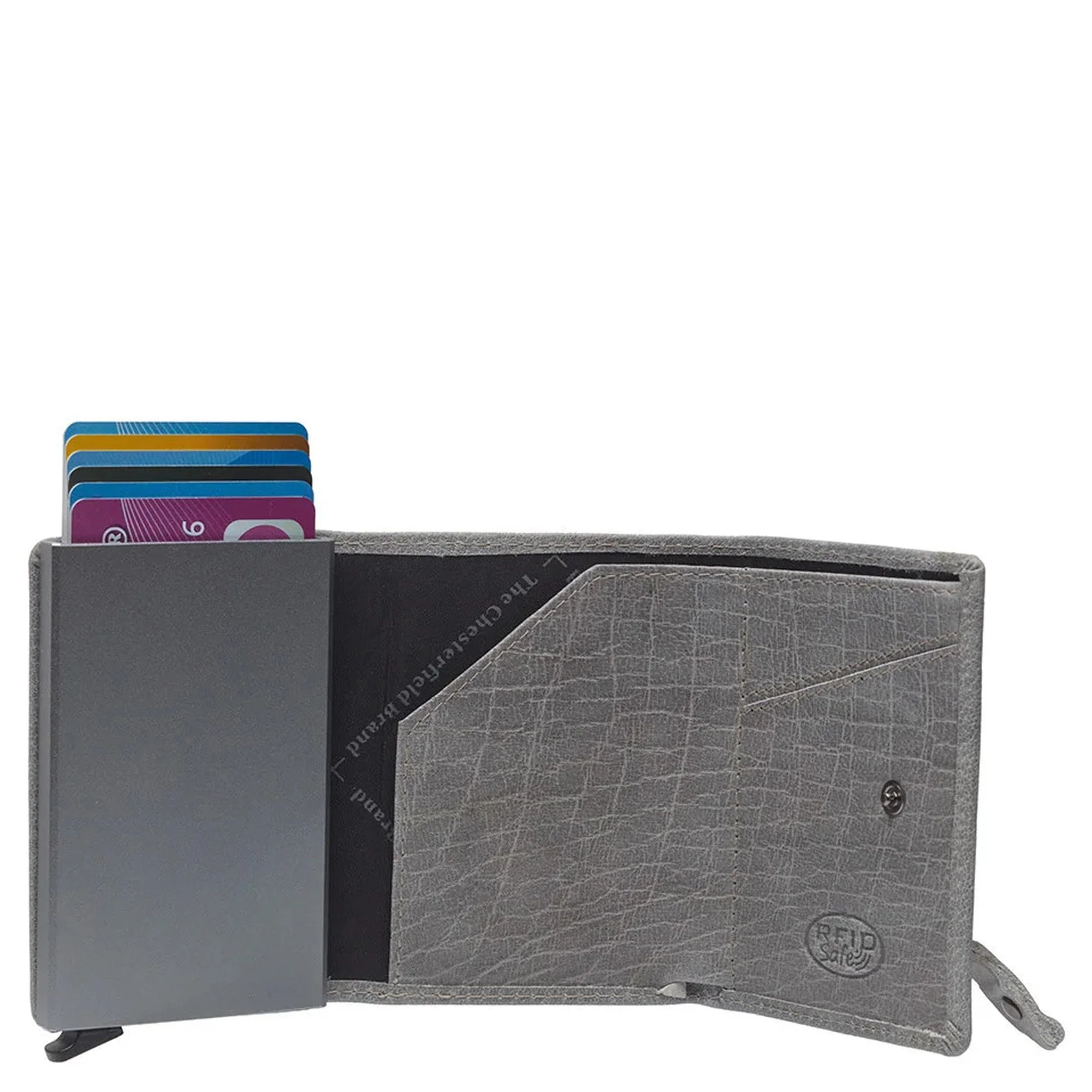 The Chesterfield Brand Paris - Kreditkartenetui 6cc 10 cm RFID (light grey) - Image 3