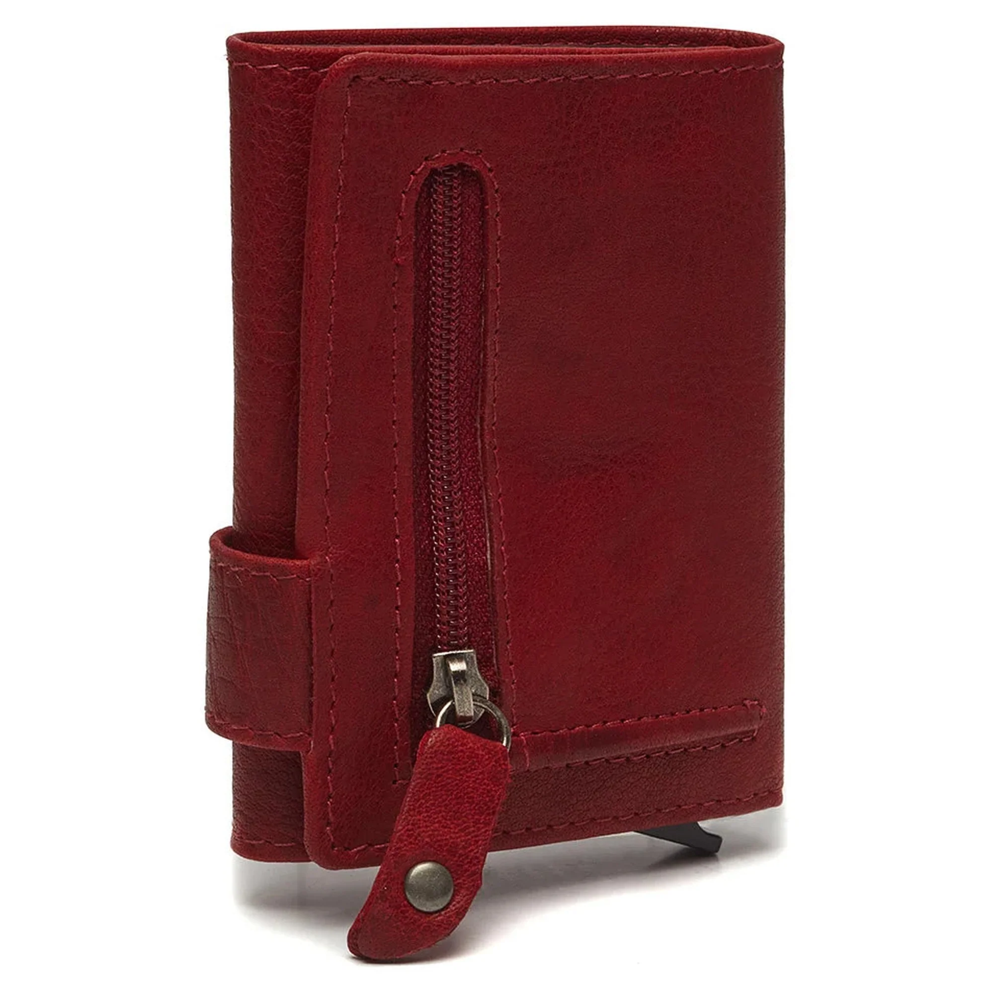 The Chesterfield Brand Portland - Kreditkartenetui 6cc 10 cm RFID (red) - Image 3