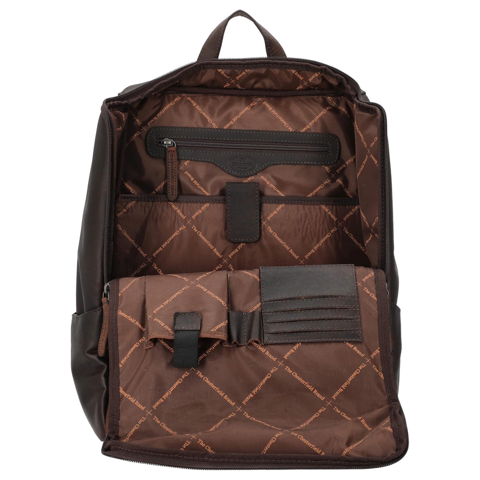The Chesterfield Brand Rich - Rucksack 15" 40 cm (brown) - Image 6