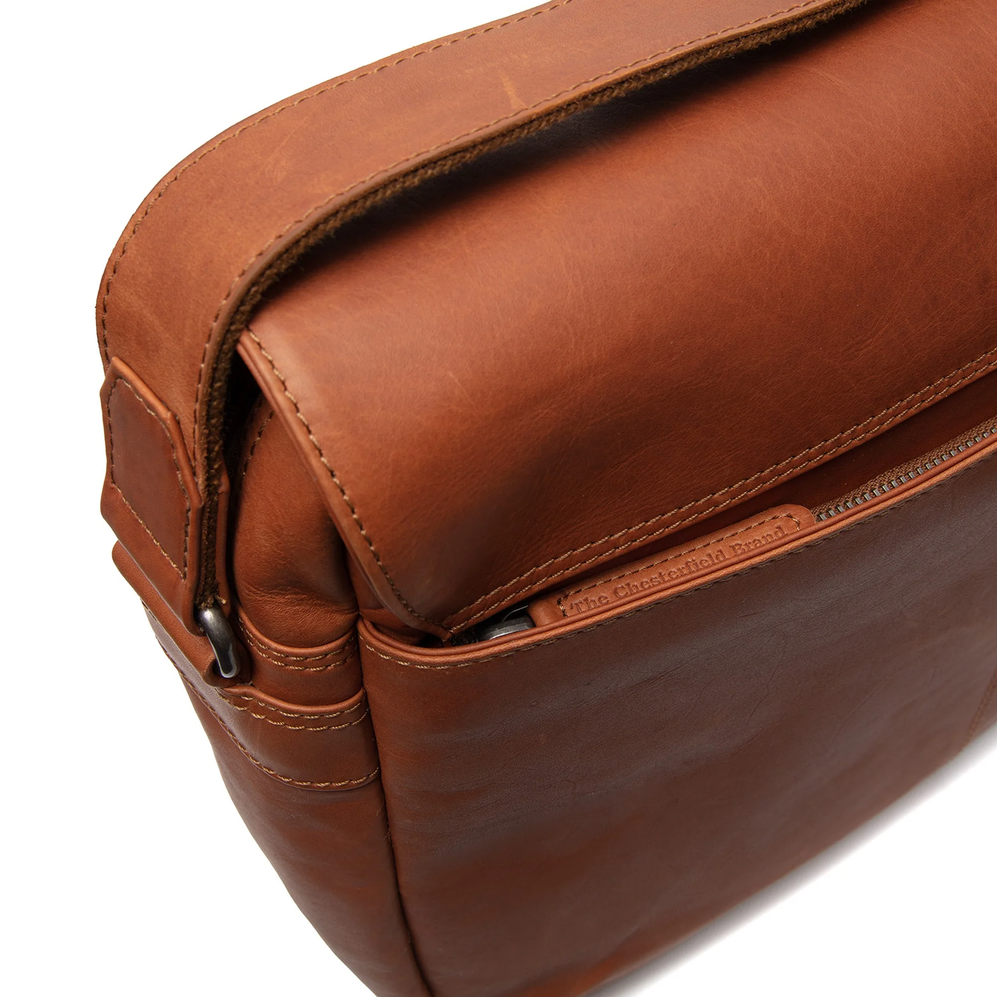 The Chesterfield Brand Richard Laptoptasche 15'' 40 cm (cognac) - Image 5