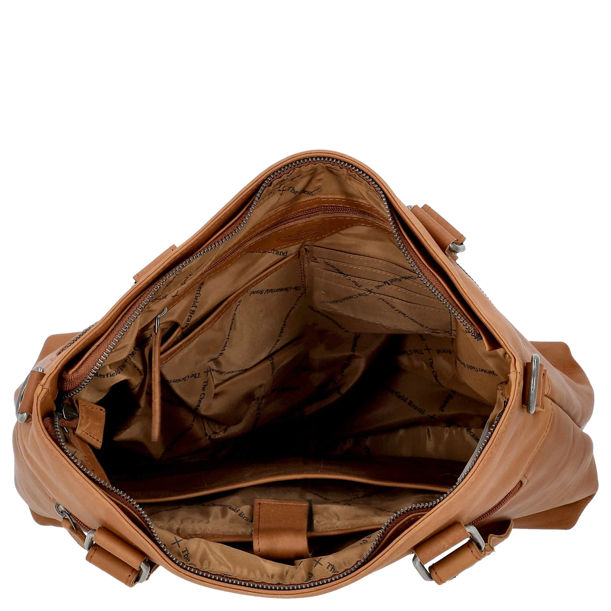 The Chesterfield Brand Rome - Shopper 14" 38 cm (cognac) - Image 6