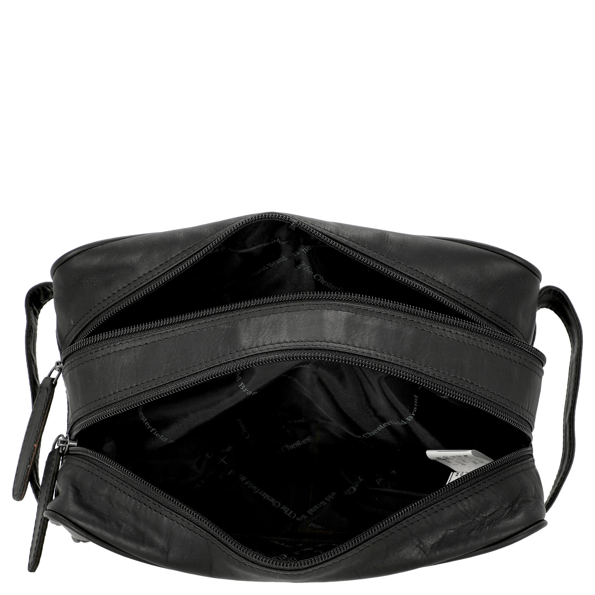 The Chesterfield Brand Stacey - Kulturbeutel Leder 24 cm (black) - Image 6