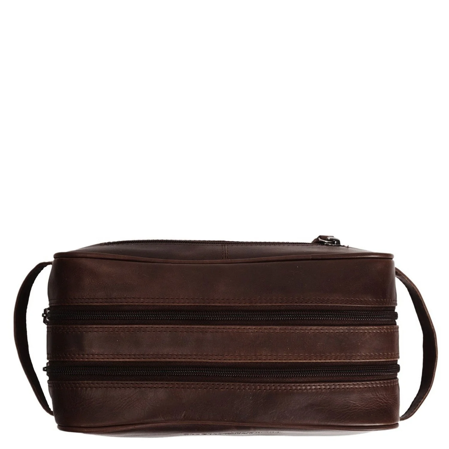 The Chesterfield Brand Stacey - Kulturbeutel Leder 24 cm (braun) - Image 3