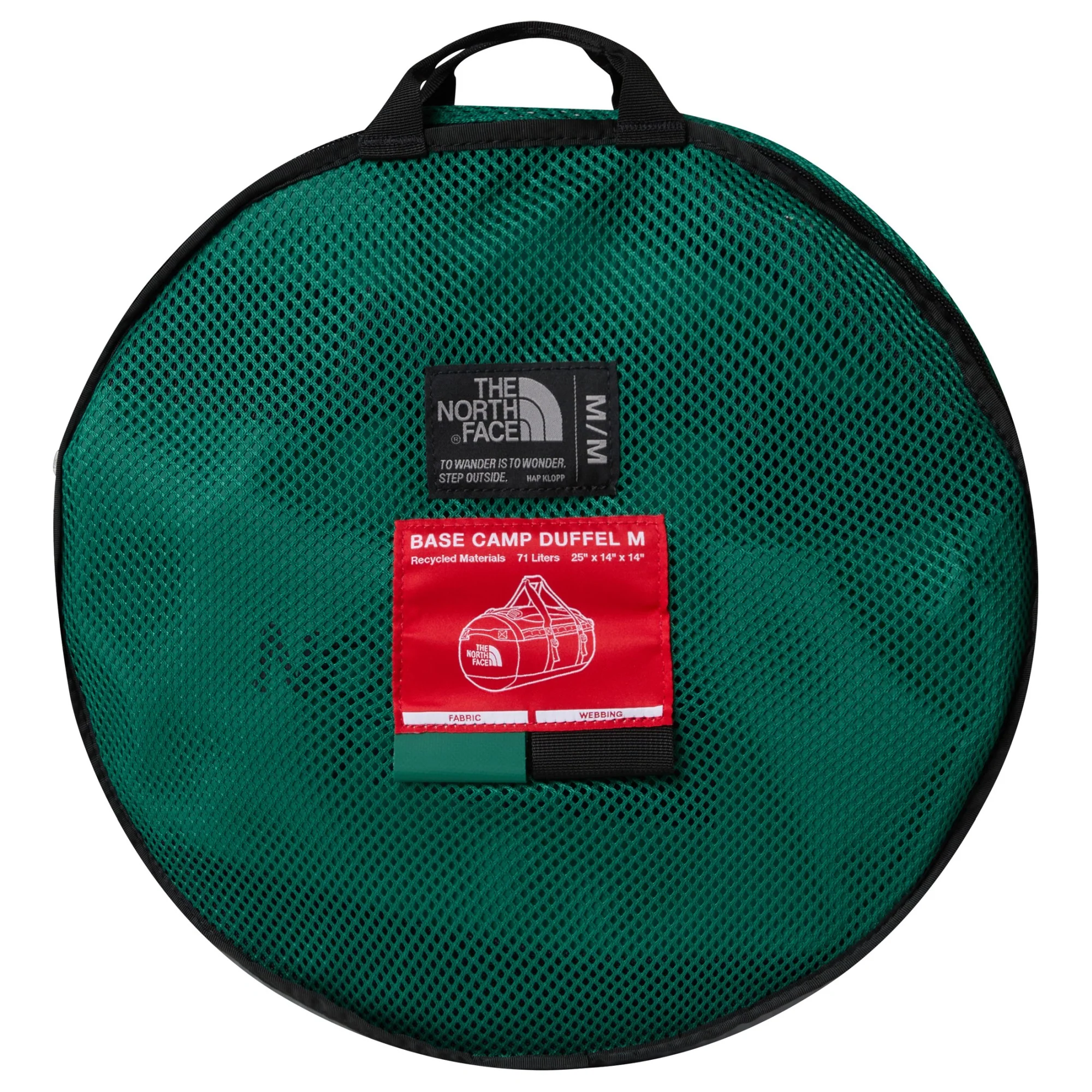 The North Face Base Camp Duffel M 71 - Reisetasche/Rucksack M 64 cm (evergreen/tnf black) - Image 5