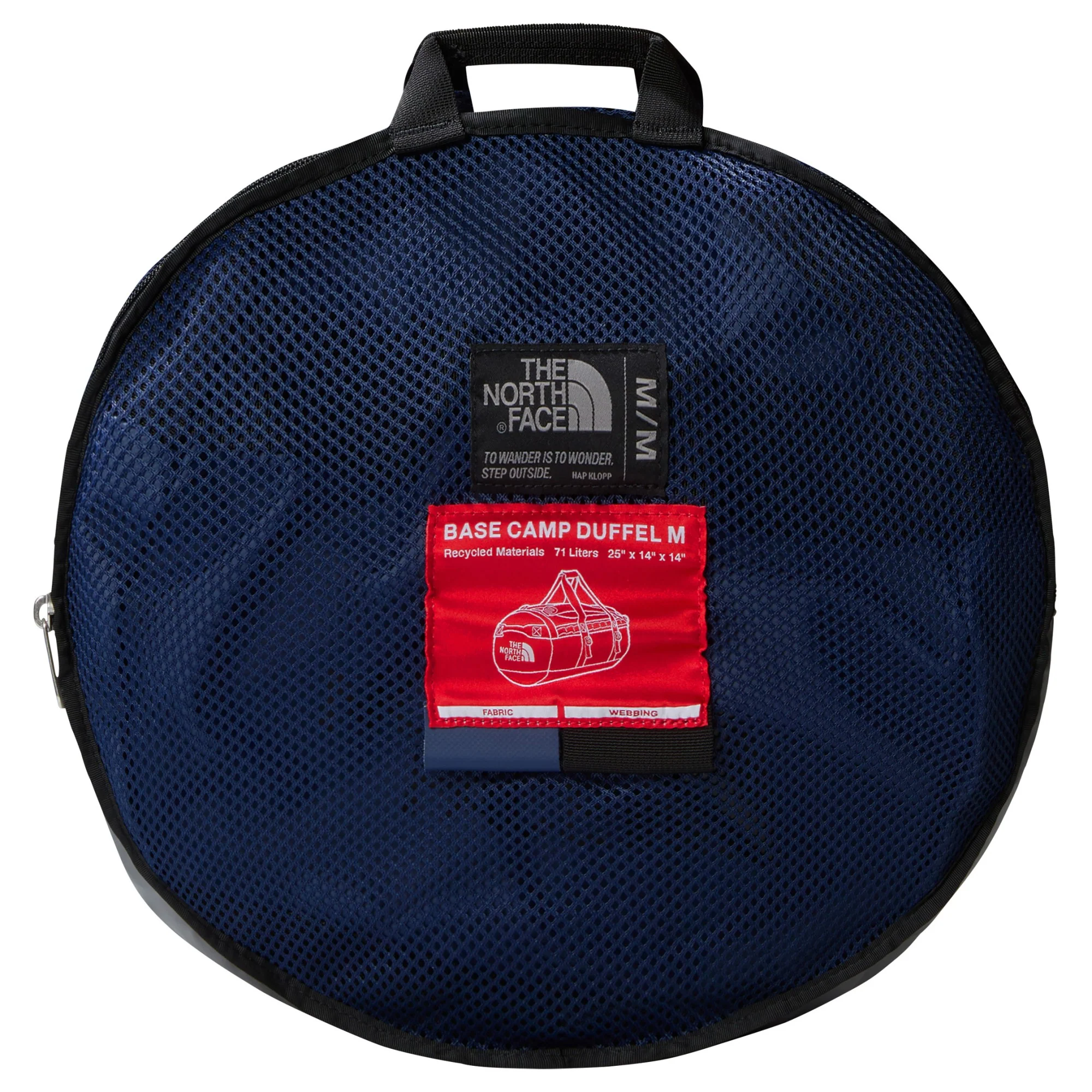The North Face Base Camp Duffel M 71 - Reisetasche/Rucksack 64 cm (summit navy-tnf black) - Image 5