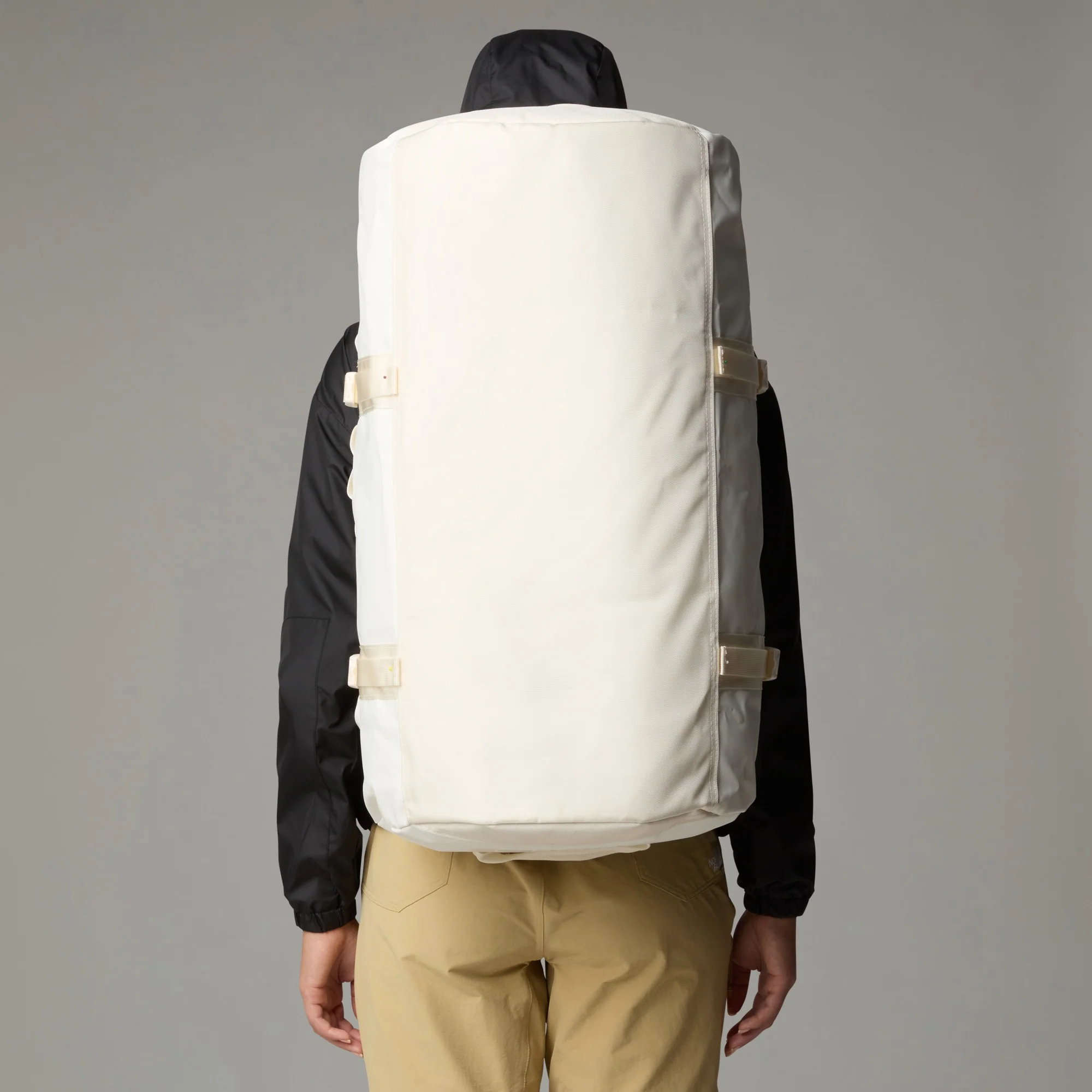 The North Face Base Camp Duffel M 71 - Reisetasche/Rucksack 64 cm (white dune/tnf white) - Image 6