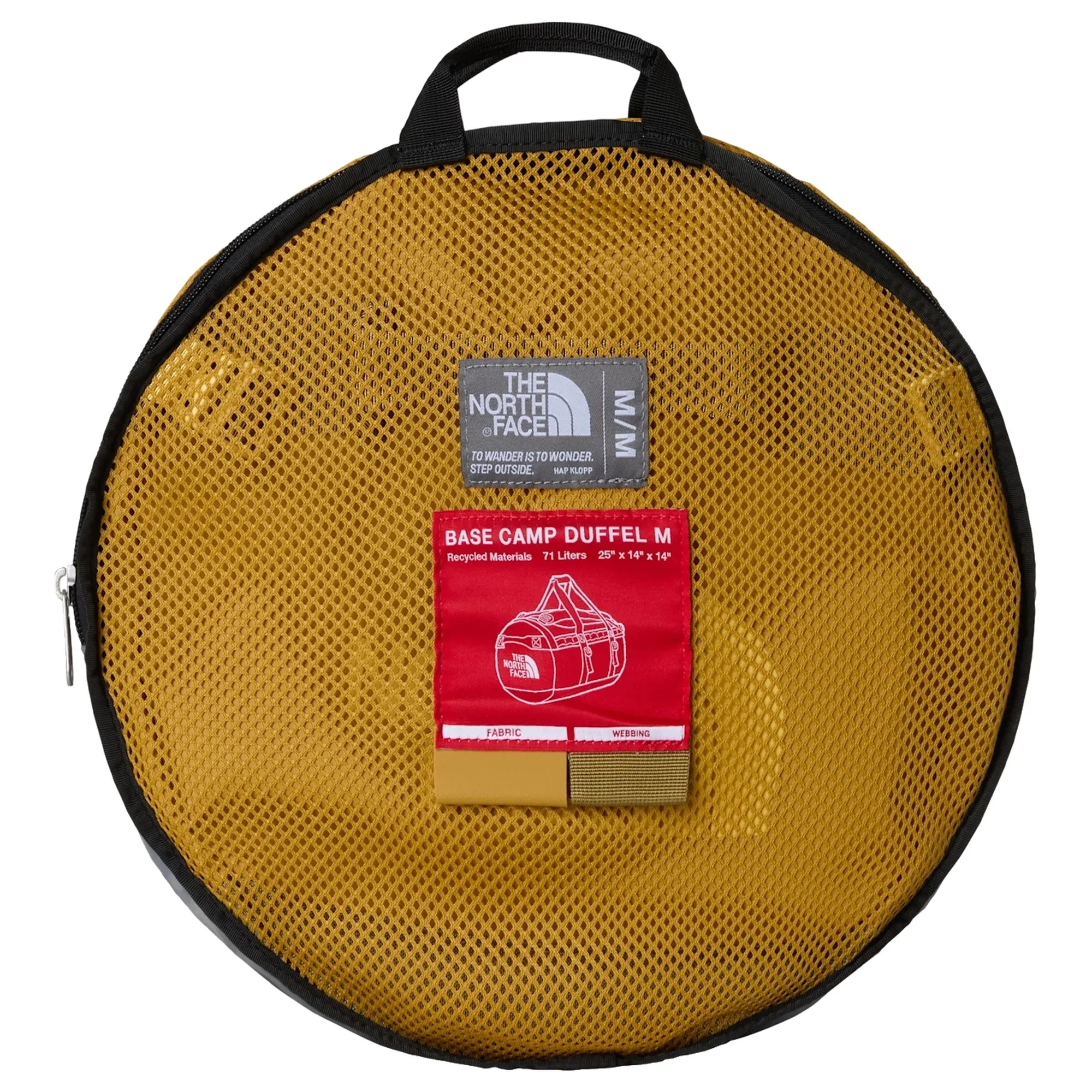 The North Face Base Camp Duffel M 71 - Reisetasche/Rucksack 64 cm (golden tan/cedar/honeye) - Image 5