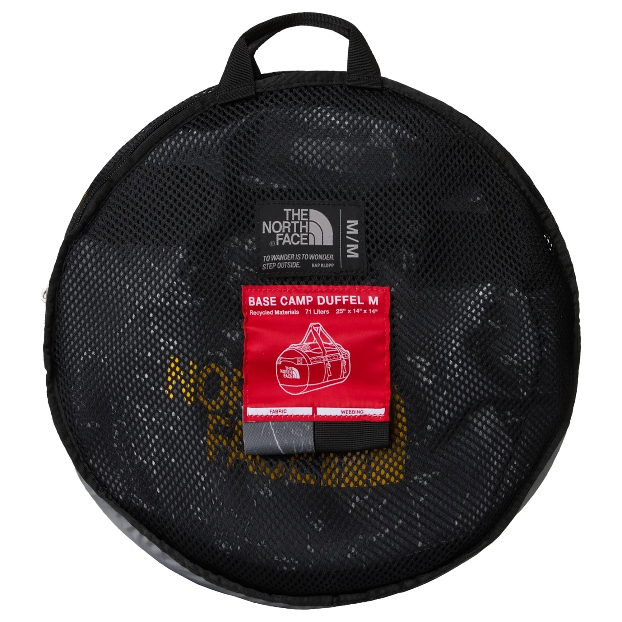 The North Face Base Camp Duffel M 71 - Reisetasche/Rucksack 64 cm (anthracite grey conrad) - Image 5
