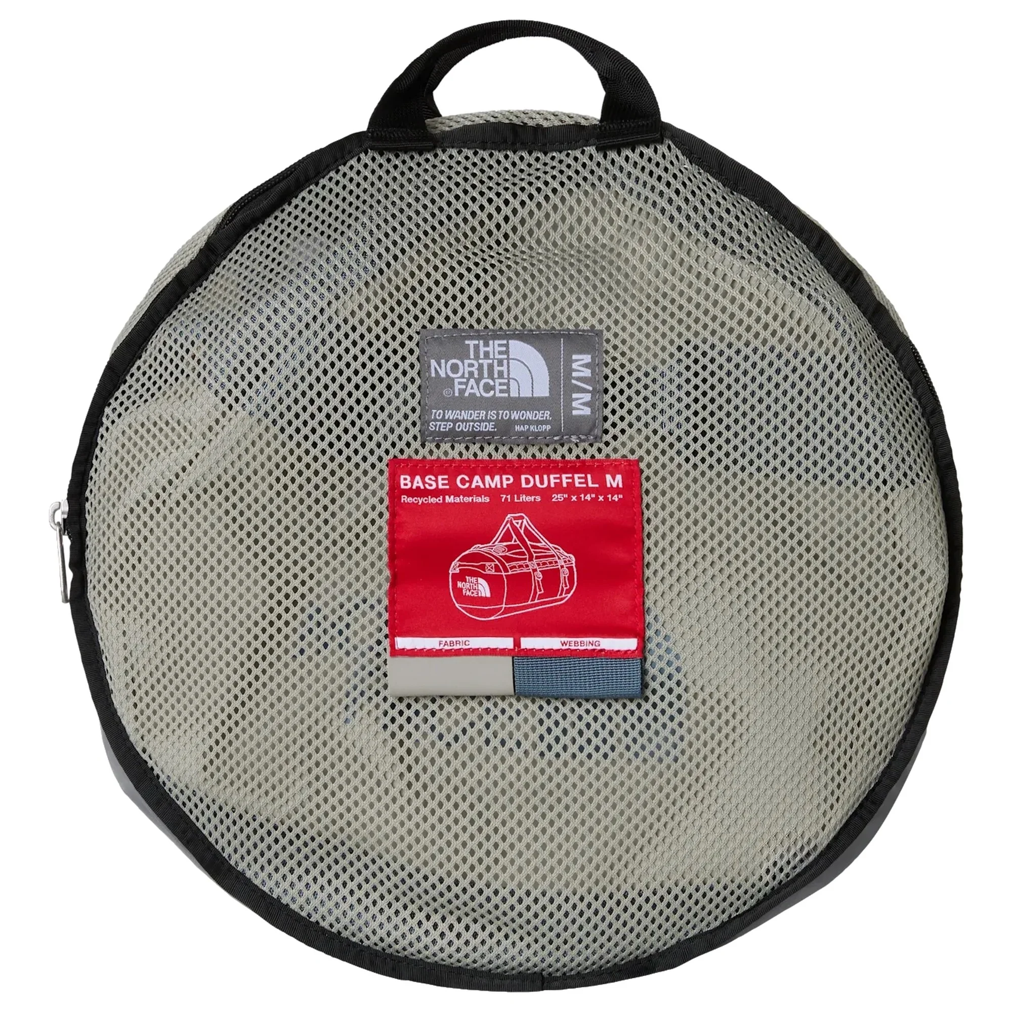 The North Face Base Camp Duffel M 71 - Reisetasche/Rucksack 64 cm (stone slab/granite grey) - Image 5
