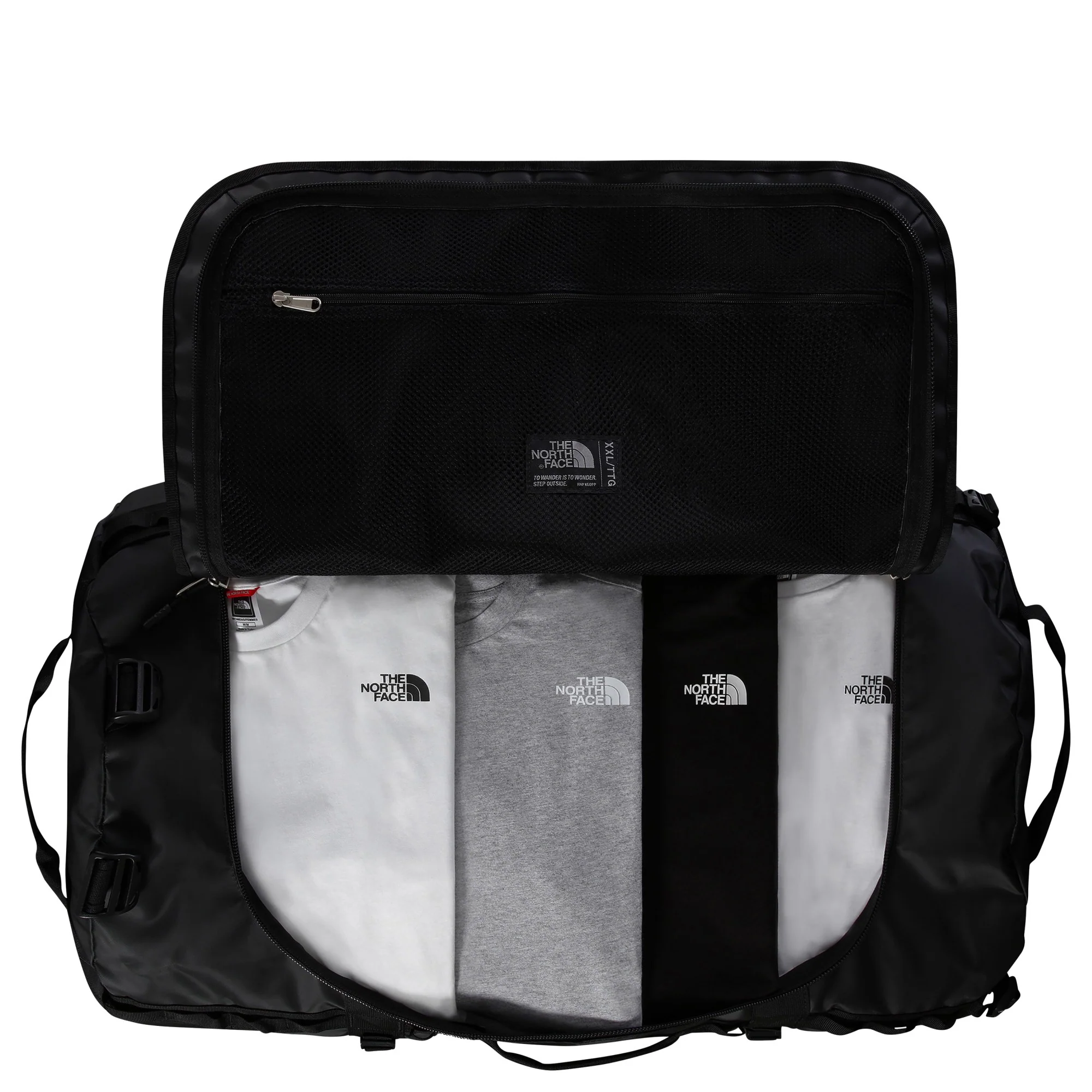 The North Face Base Camp Duffel XXL 150 - Reisetasche 80 cm (tnf black-tnf white) - Image 3